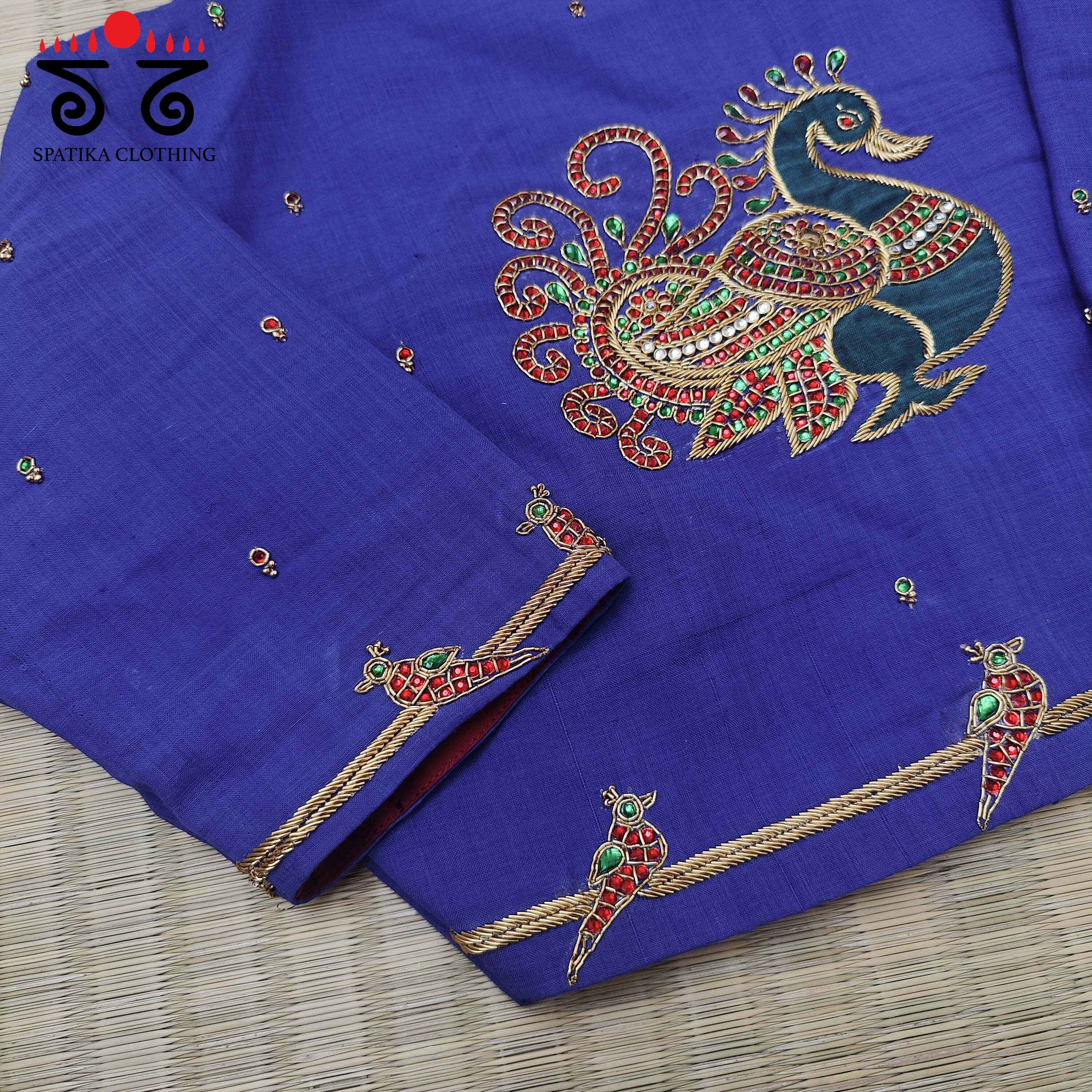 The Temple Jewellery Blouse - Festive Edit