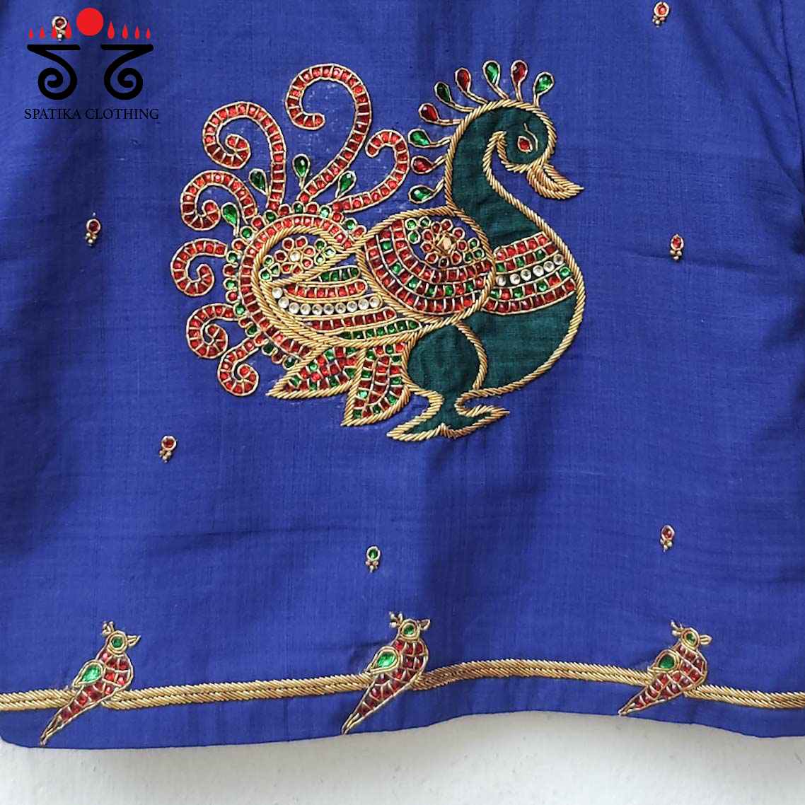 The Temple Jewellery Blouse - Festive Edit