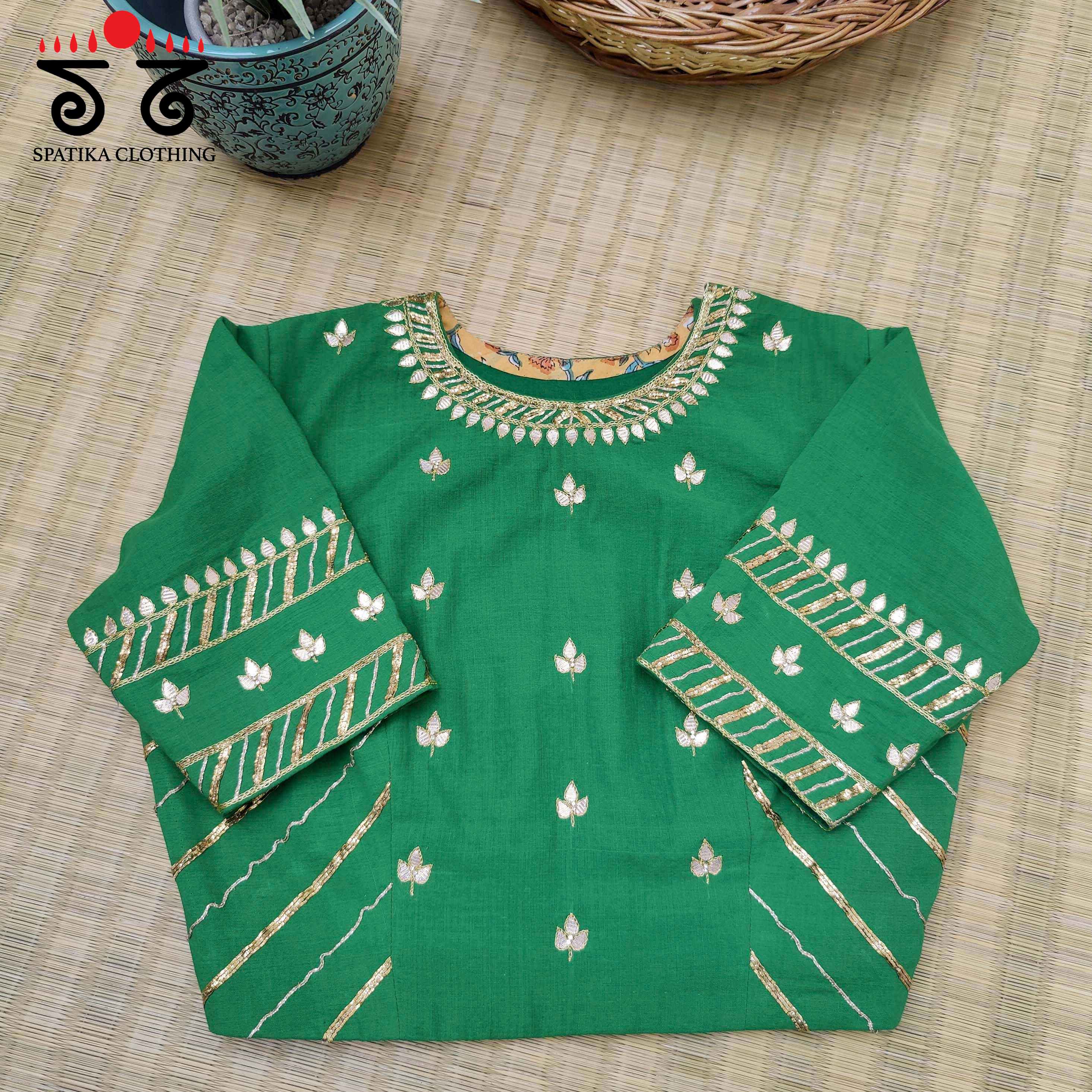 The Gota Blouse - Festive Edit