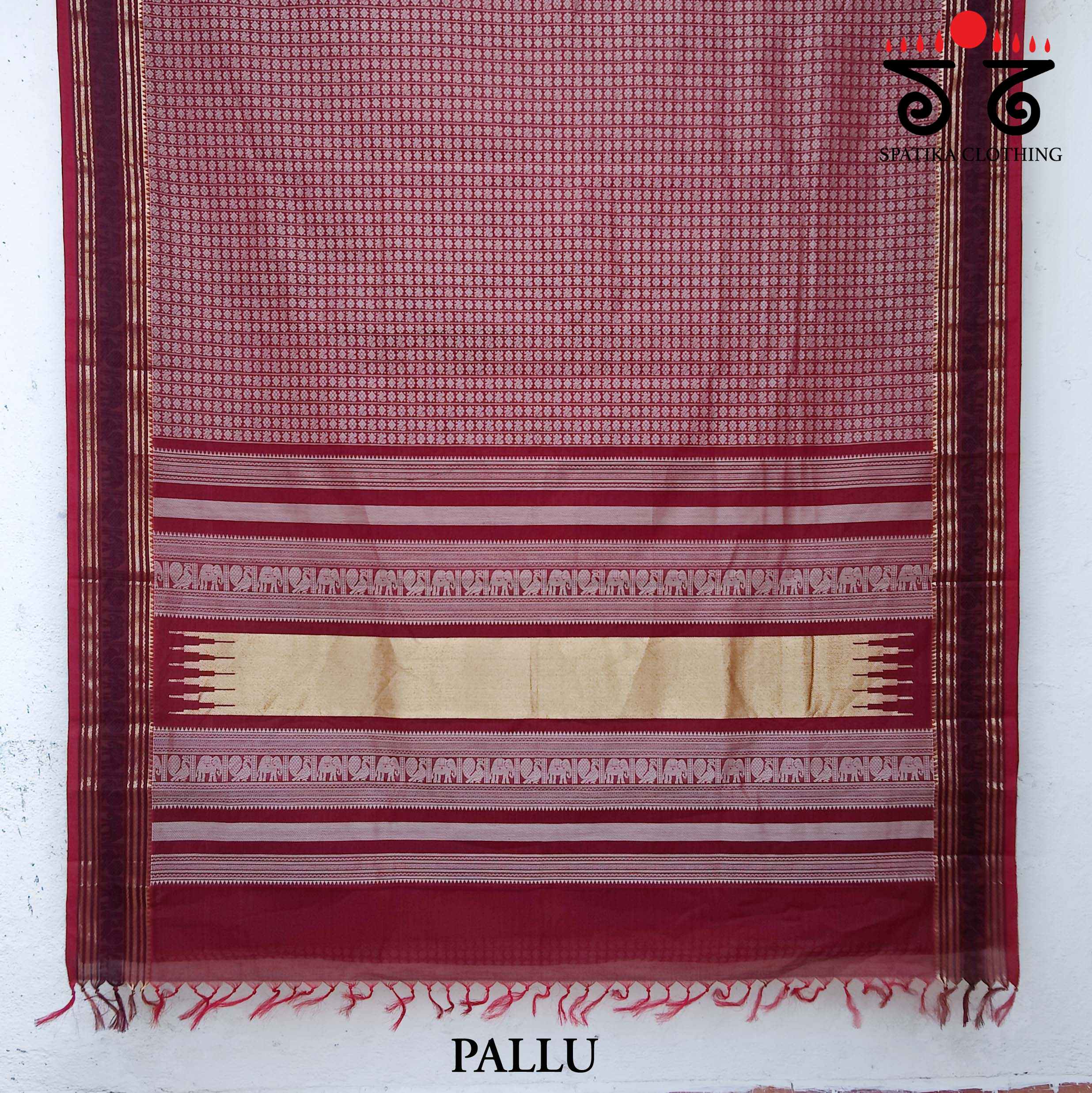 Vintage Kanjivaram Saree in Cotton