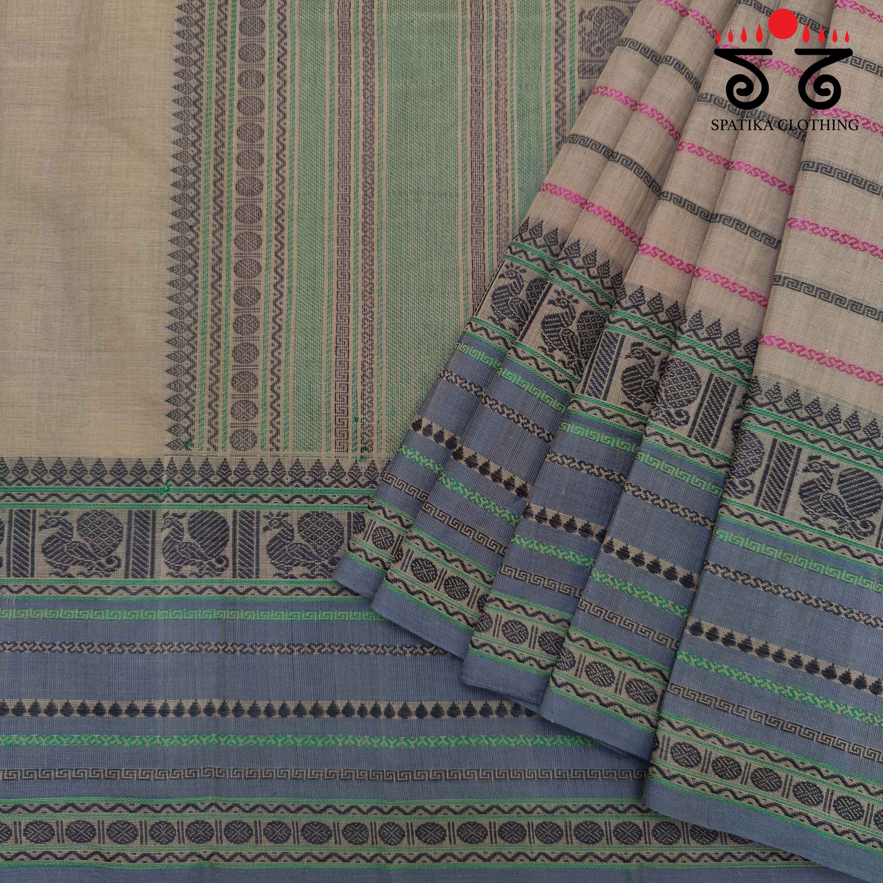 Vintage Kanjivaram Saree in Cotton