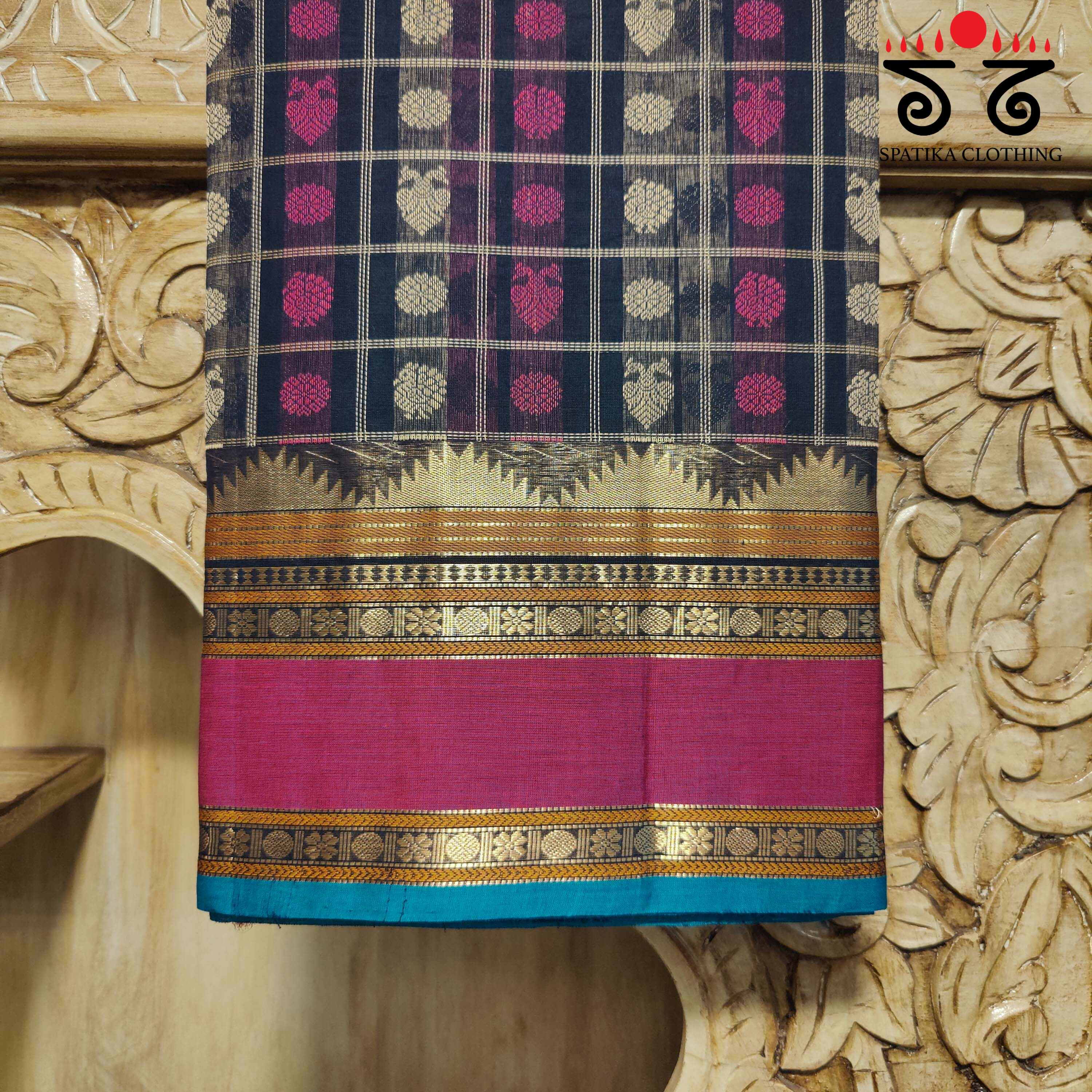 Vintage Kanjivaram Saree in Cotton
