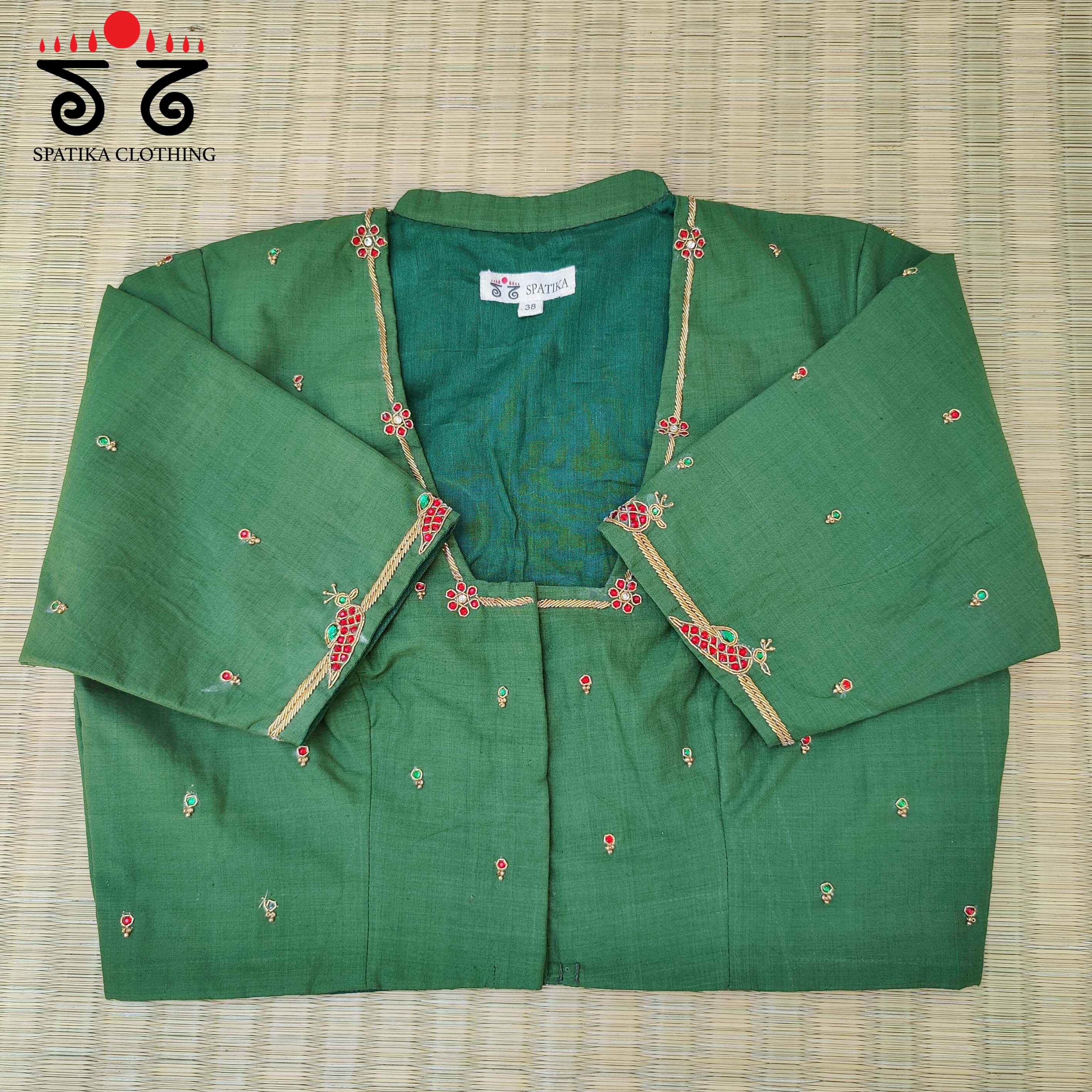 The Temple Jewellery Blouse - Festive Edit