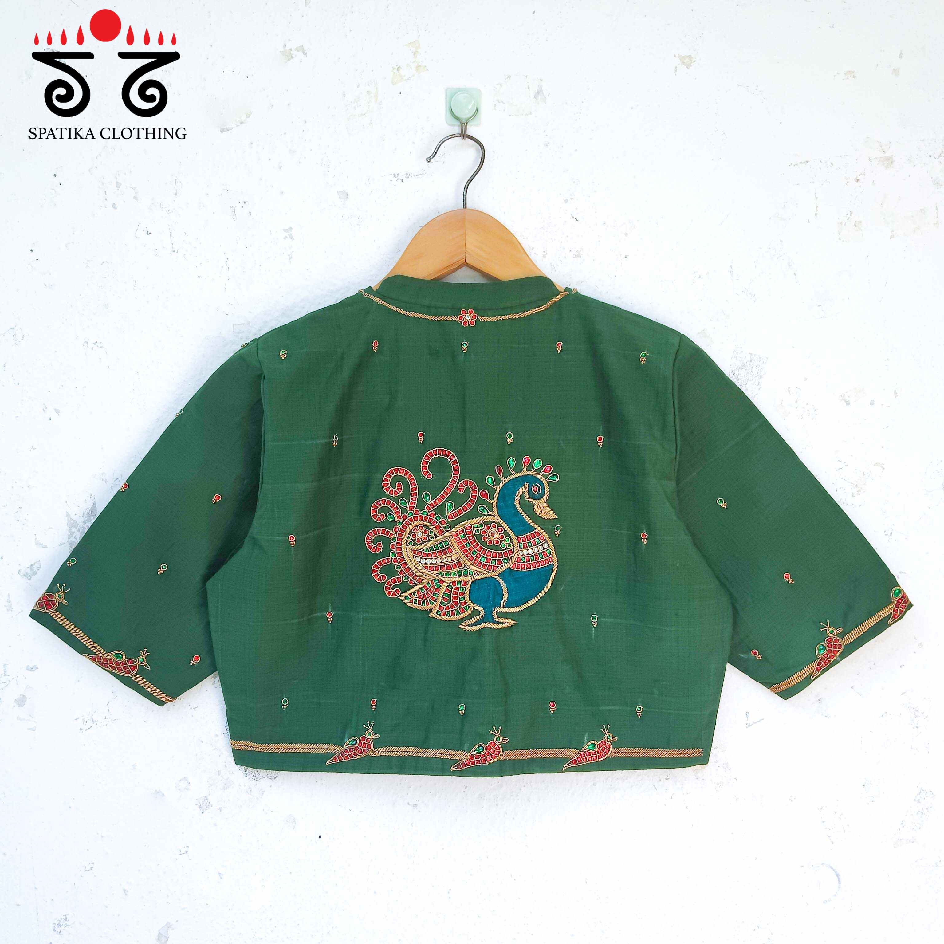 The Temple Jewellery Blouse - Festive Edit