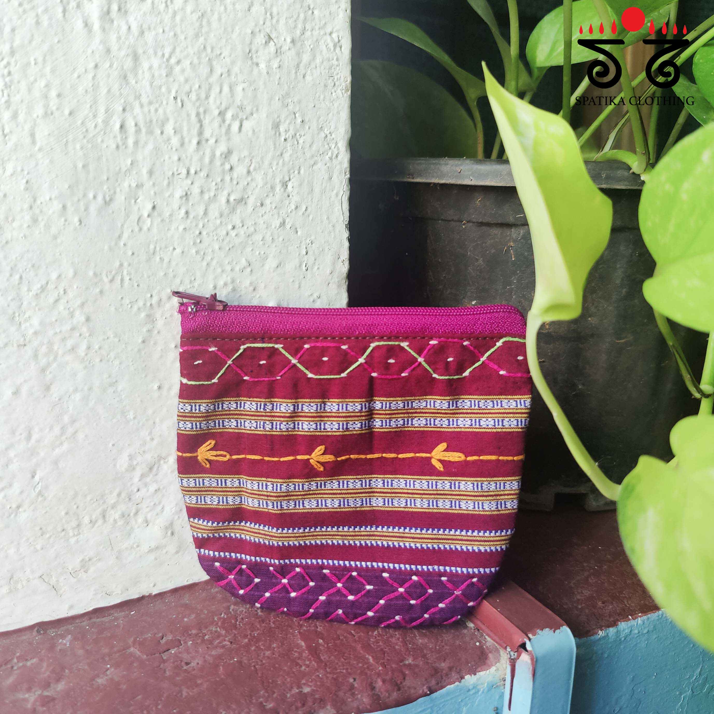 Lambani Hand Embroidered Coin Purse