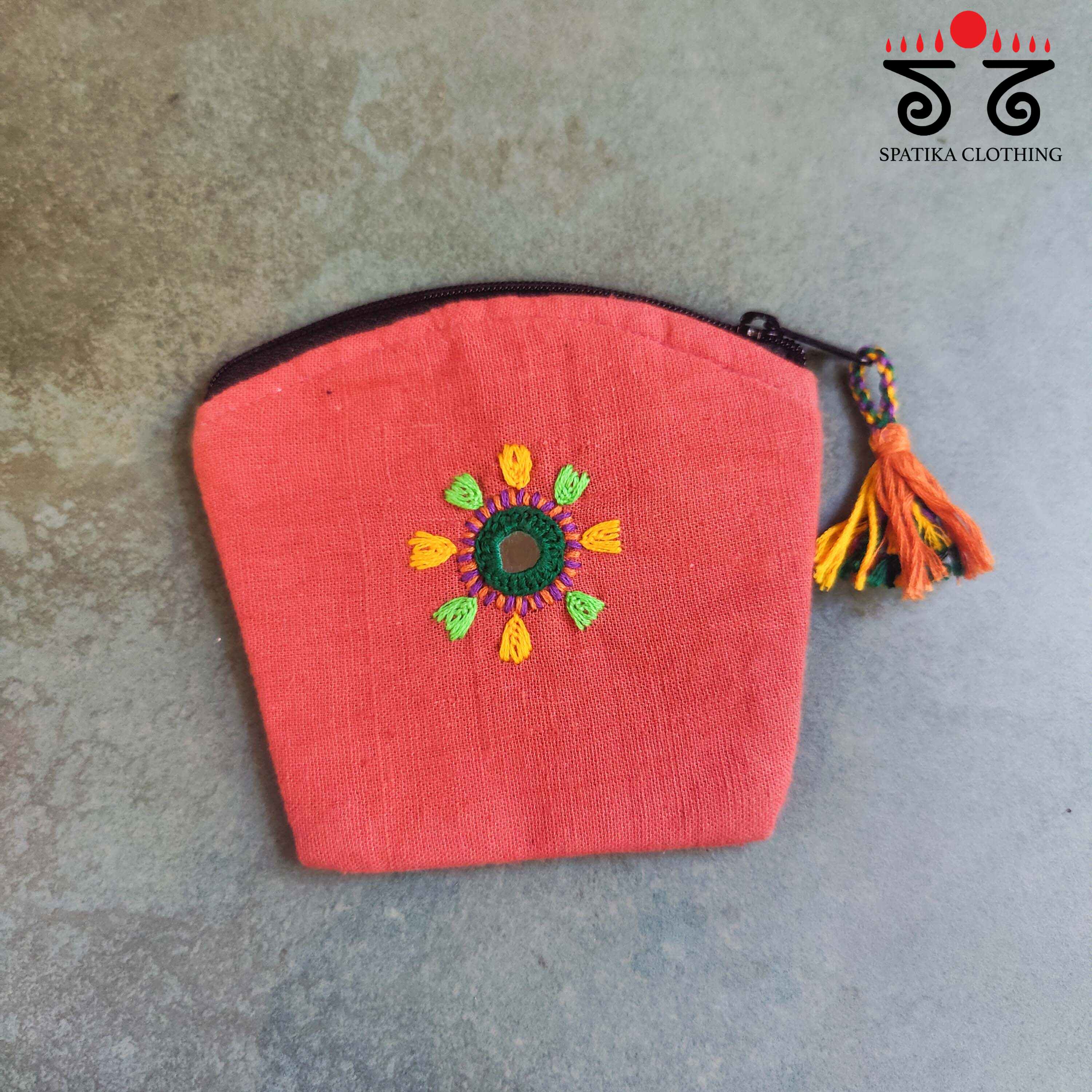 Lambani Hand Embroidered Coin Purse
