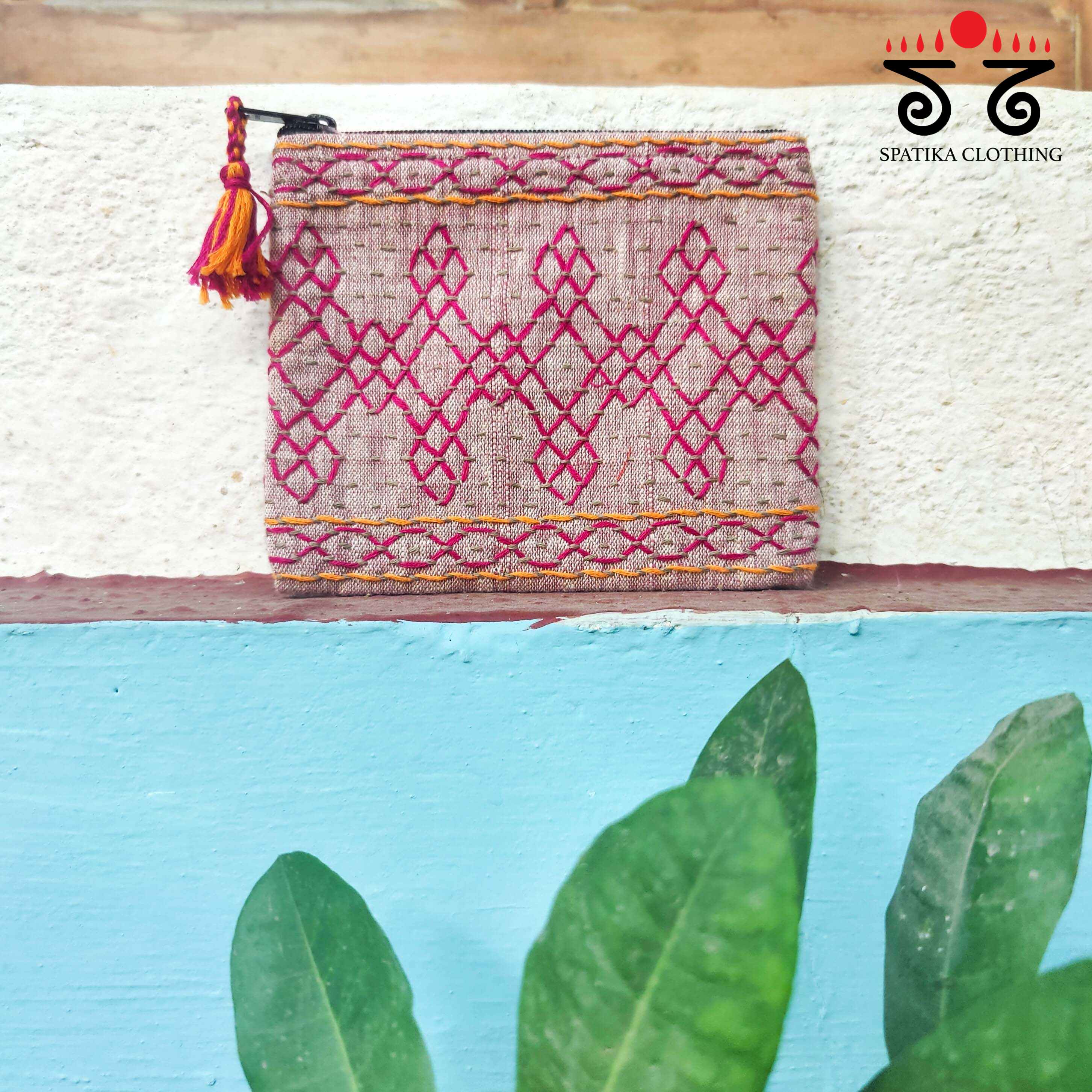 Lambani Hand Embroidered Purse - Small