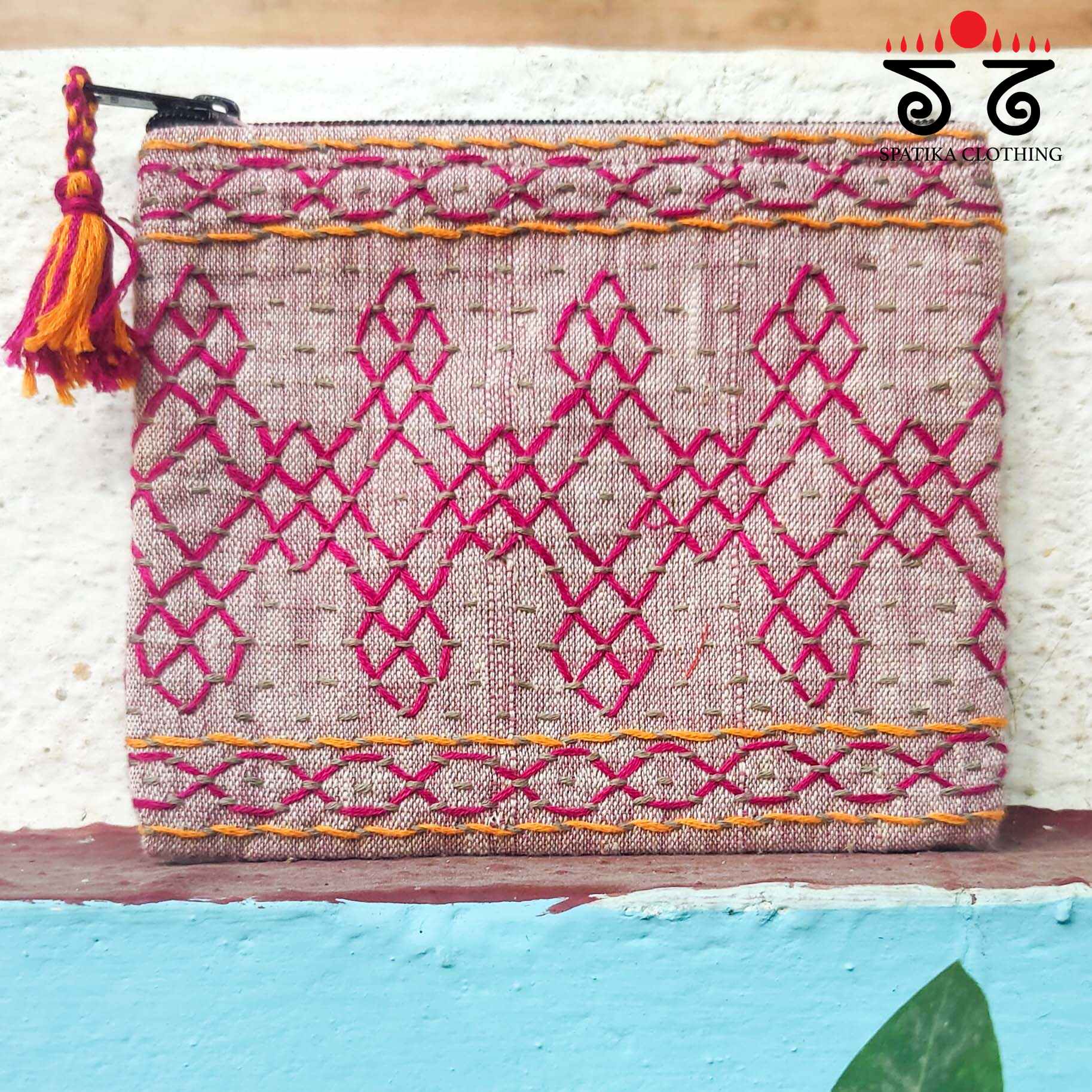 Lambani Hand Embroidered Purse - Small