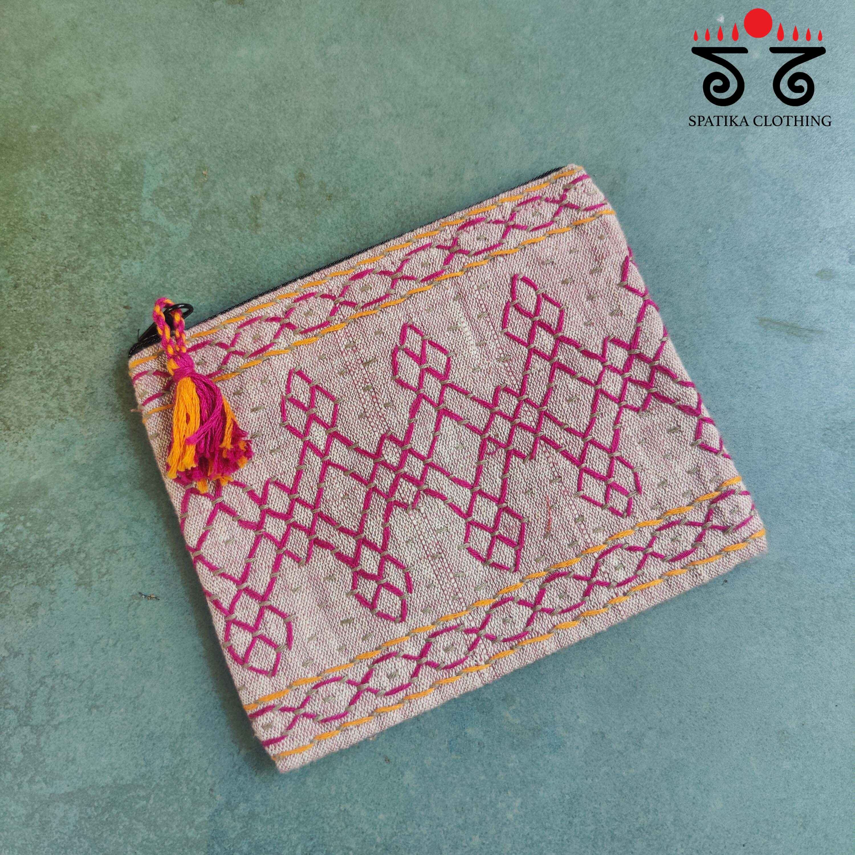 Lambani Hand Embroidered Purse - Small