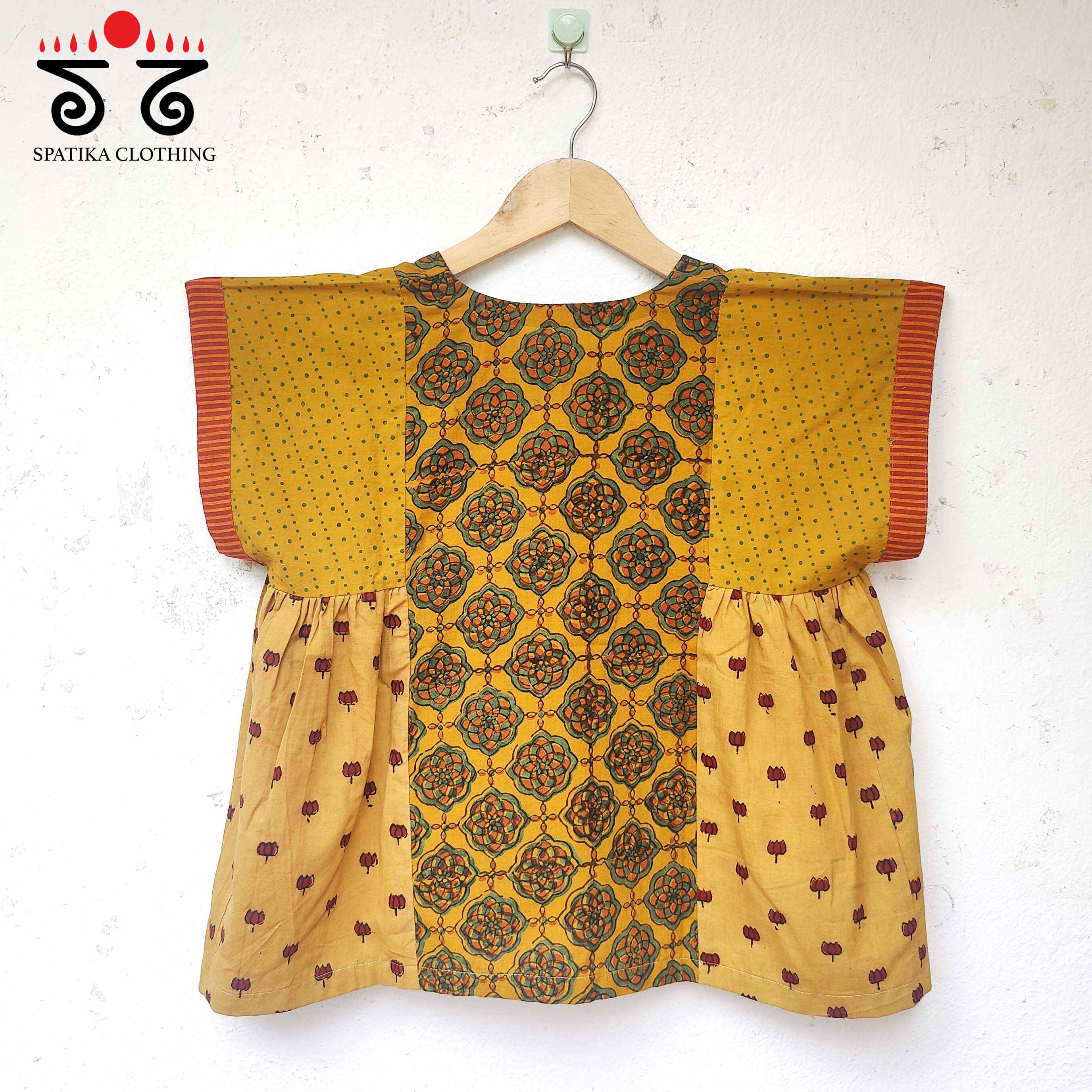 Hand - Embroidered Frilled Top