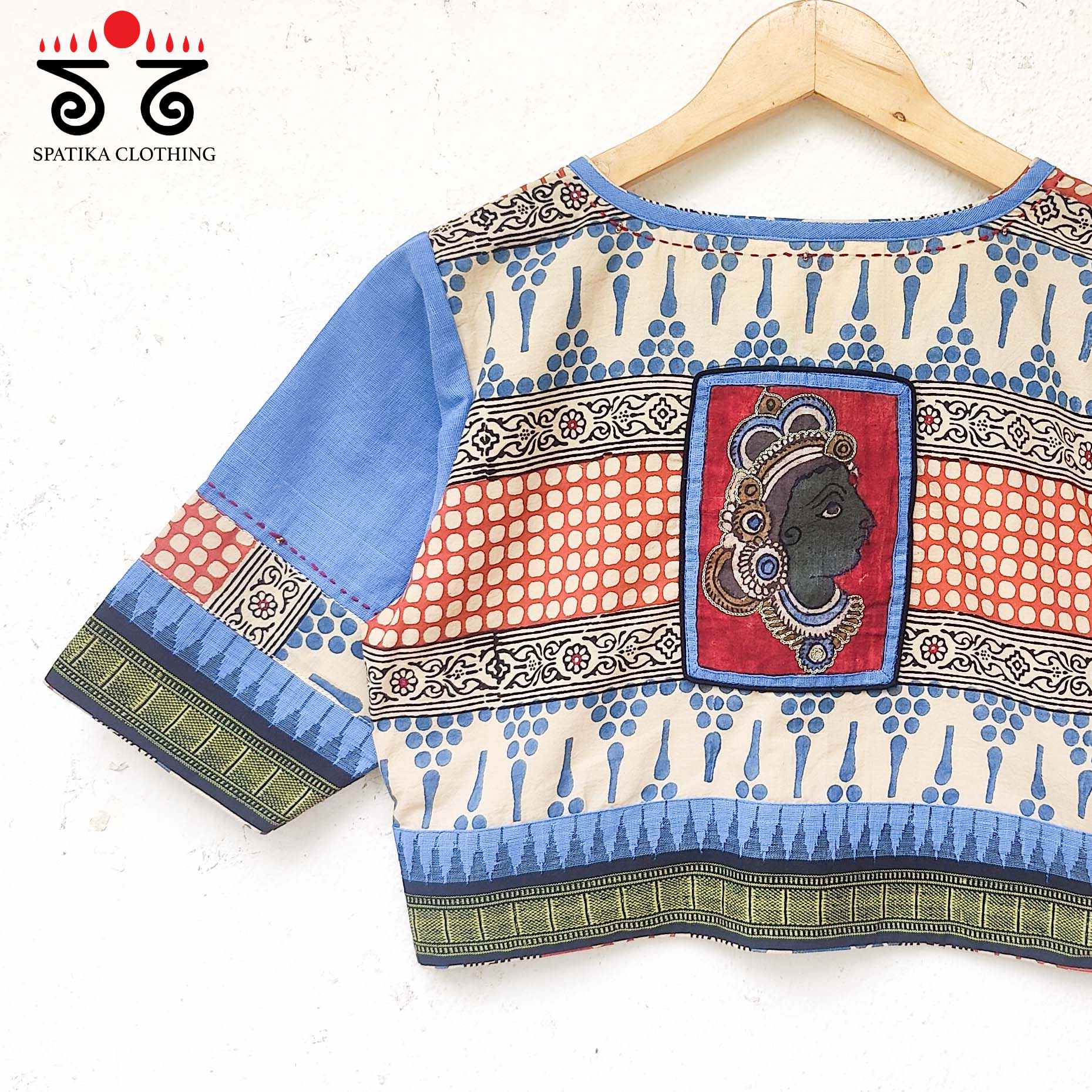 The Ponduru Pen Kalamkari Blouse