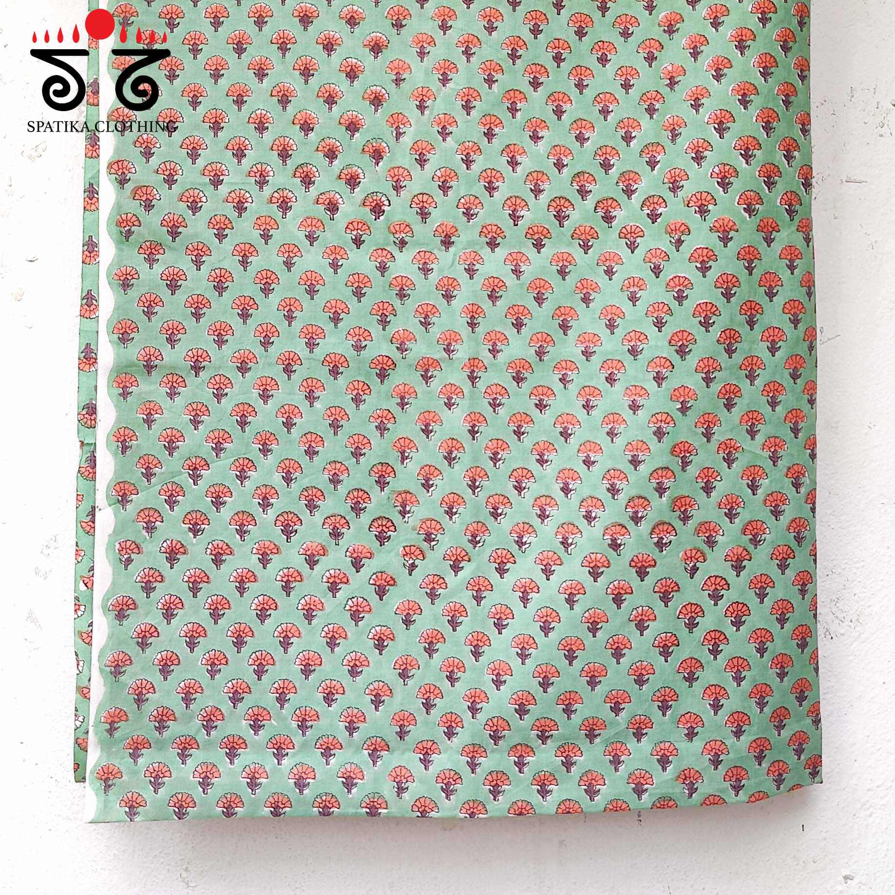 Ajrak Ponduru - Kurta Fabric Set of 3 New!