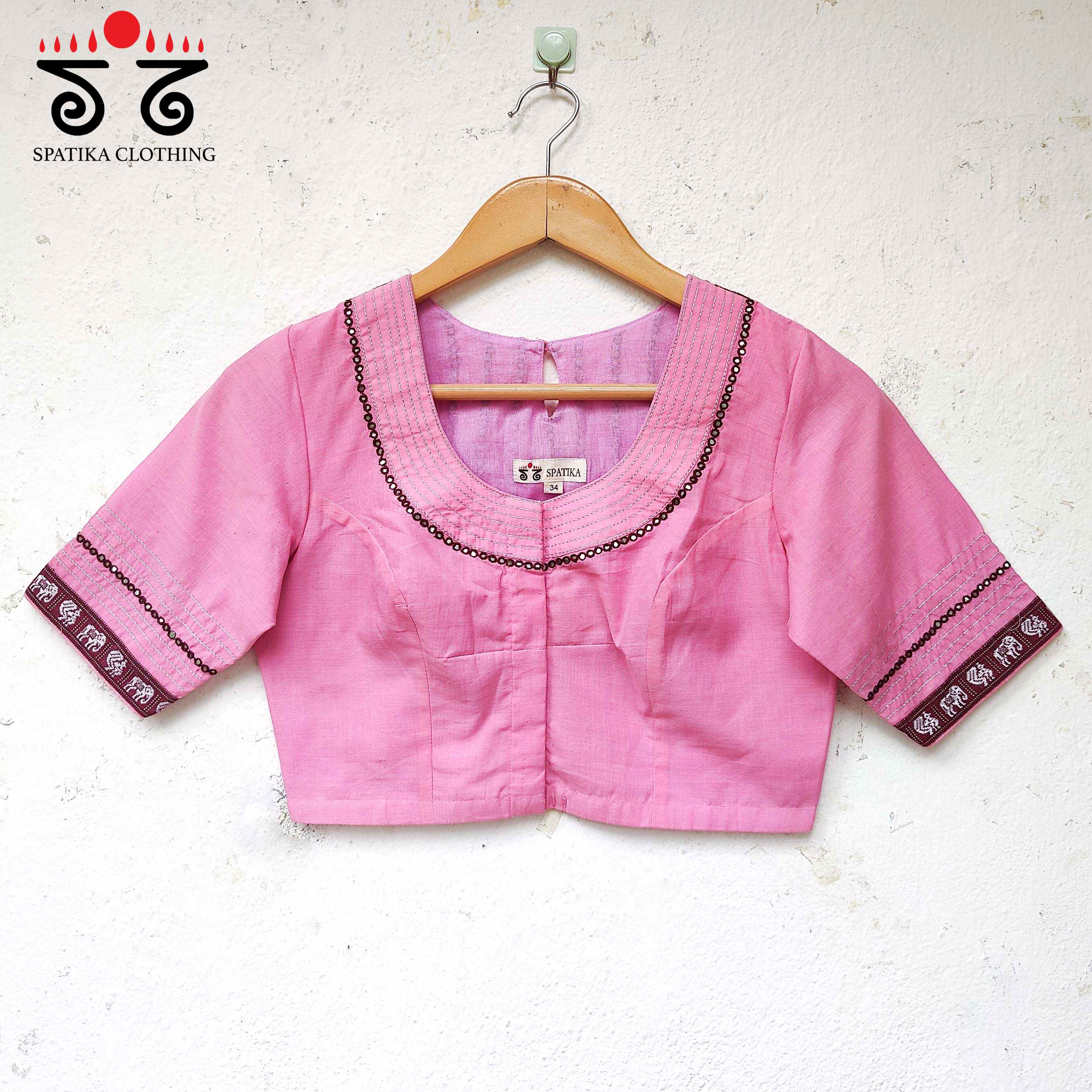 The Mirror Work Blouse - New!