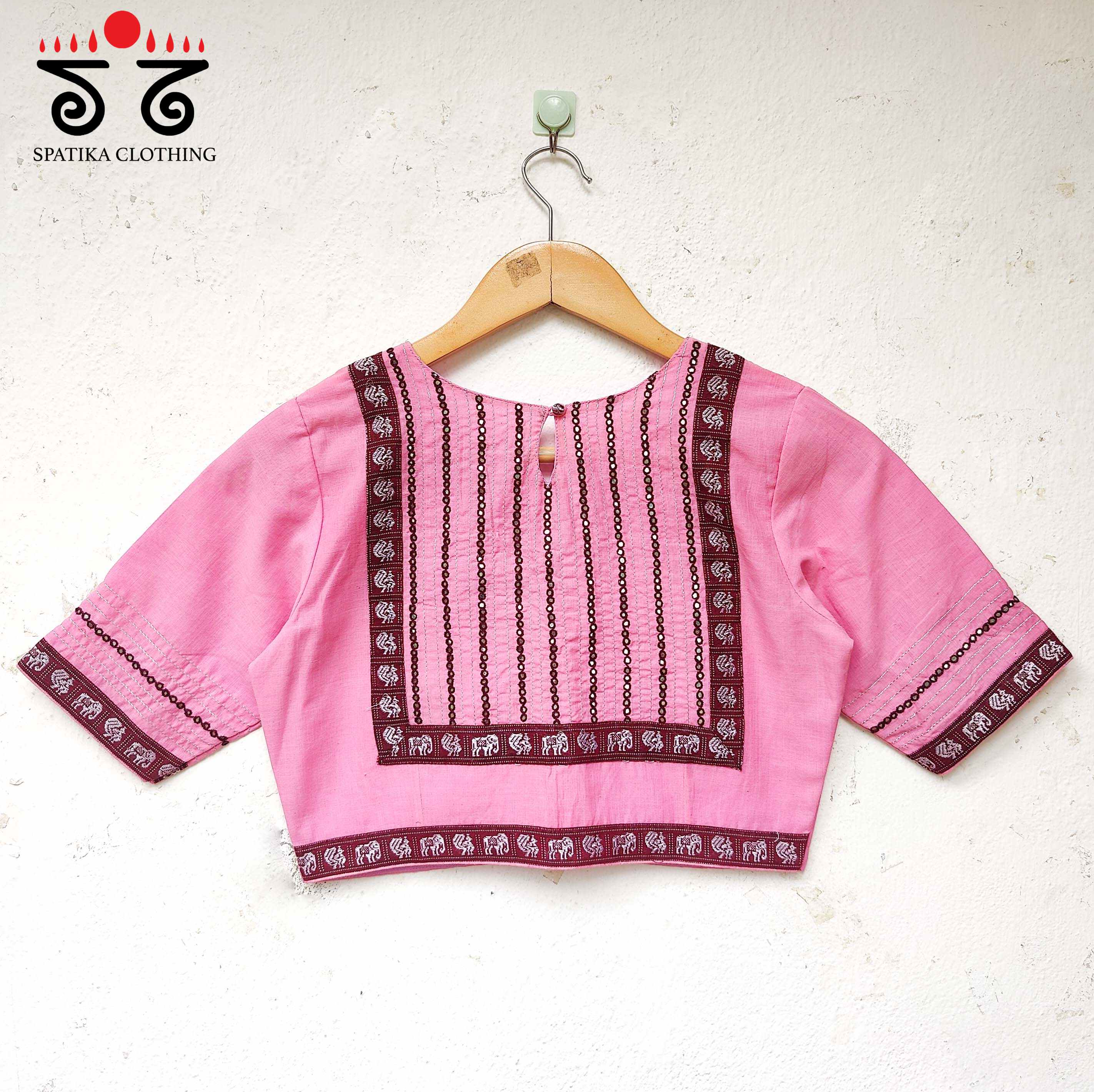 The Mirror Work Blouse - New!