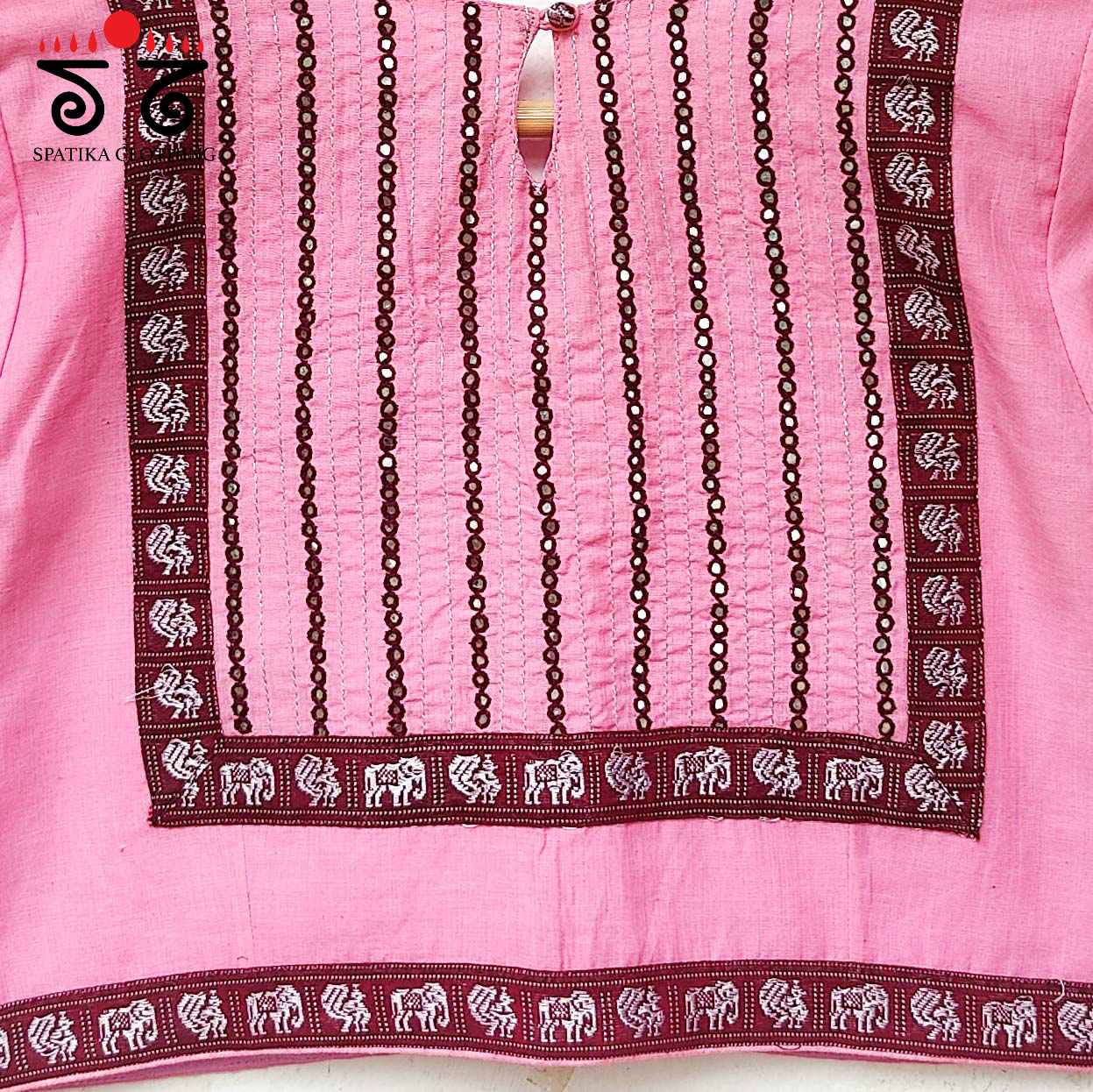 The Mirror Work Blouse - New!