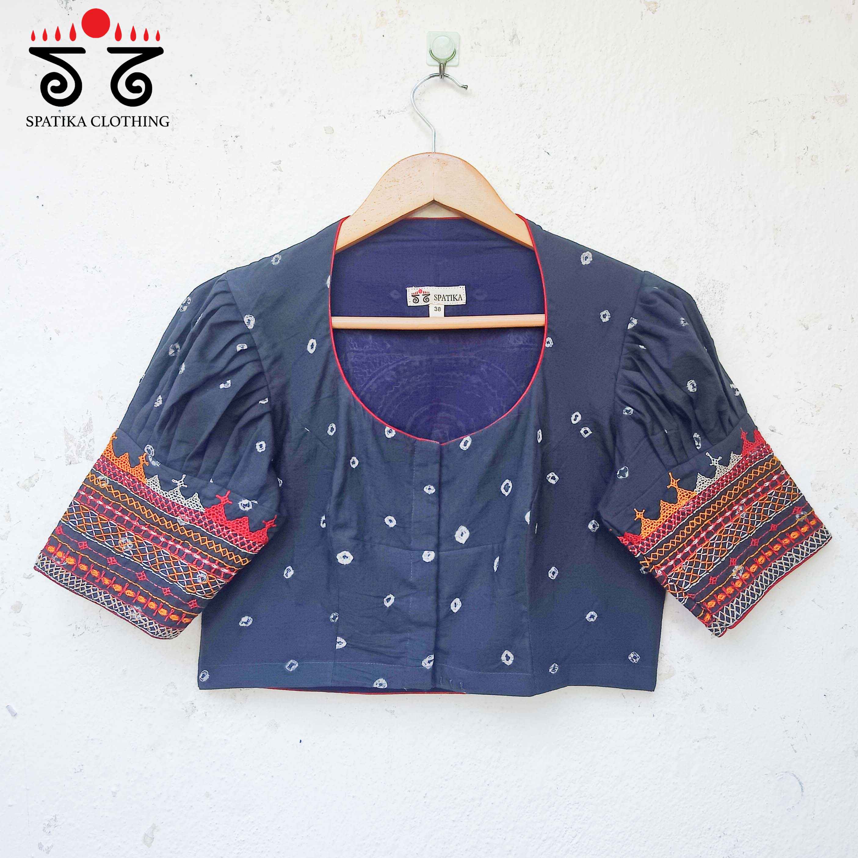 The Lambani - Bandhani blouse
