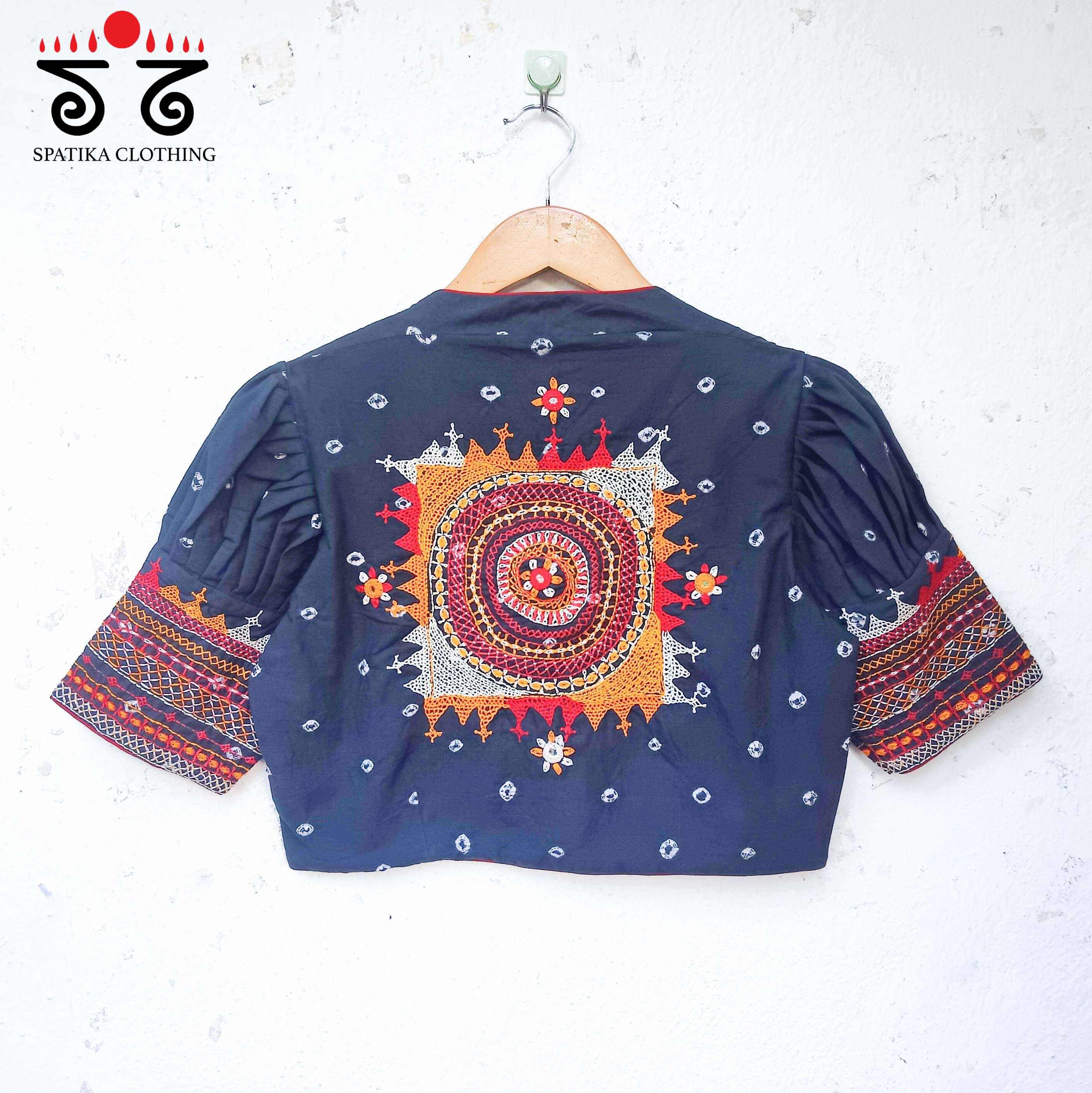 The Lambani - Bandhani blouse