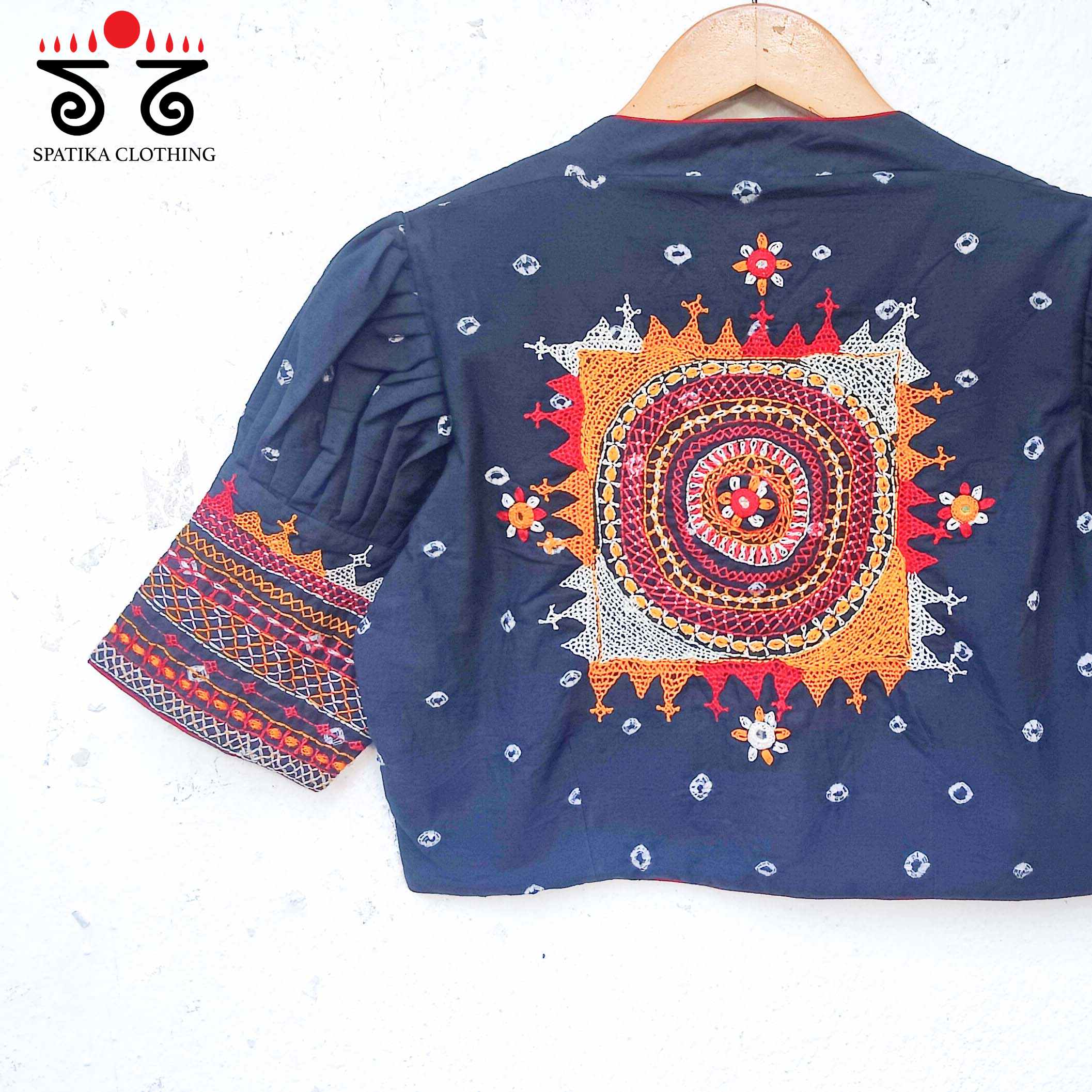 The Lambani - Bandhani blouse