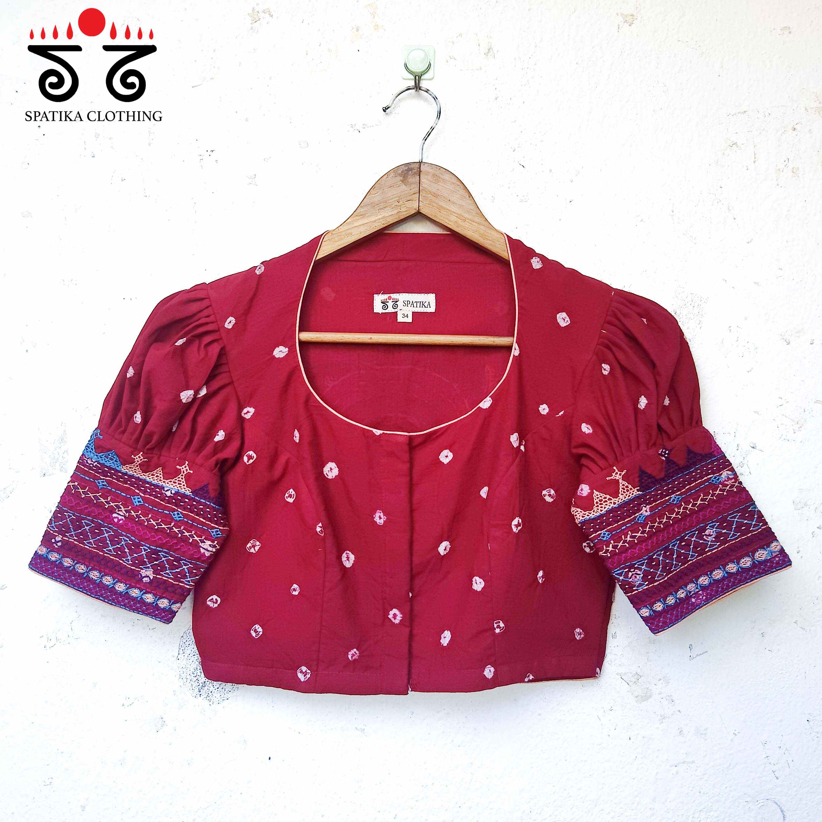 The Lambani - Bandhani blouse