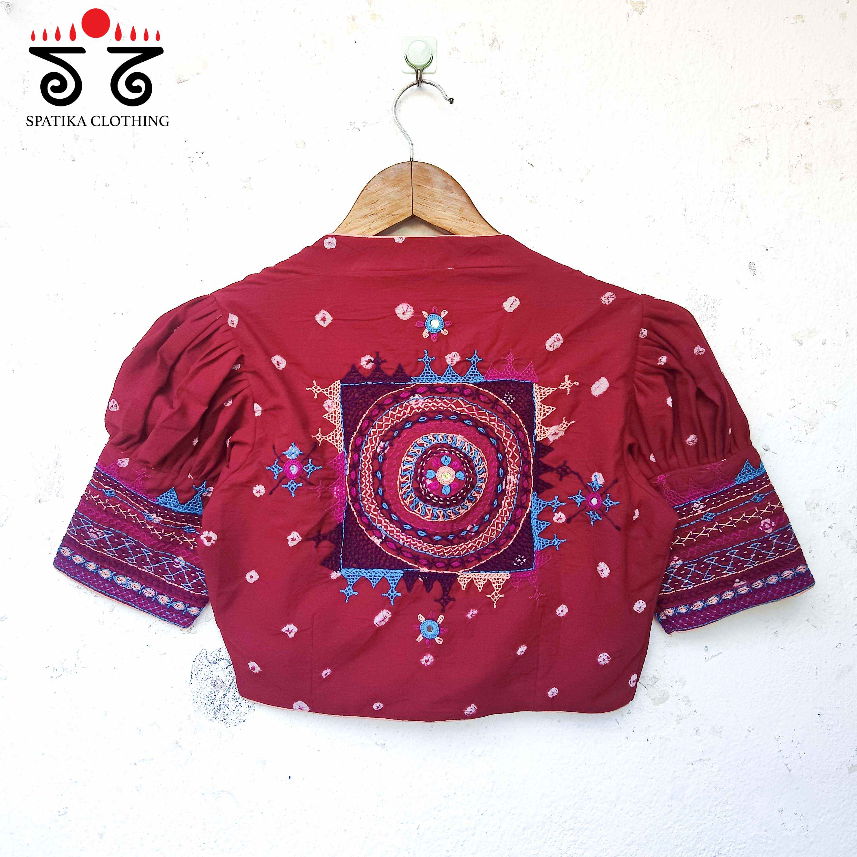 The Lambani - Bandhani blouse