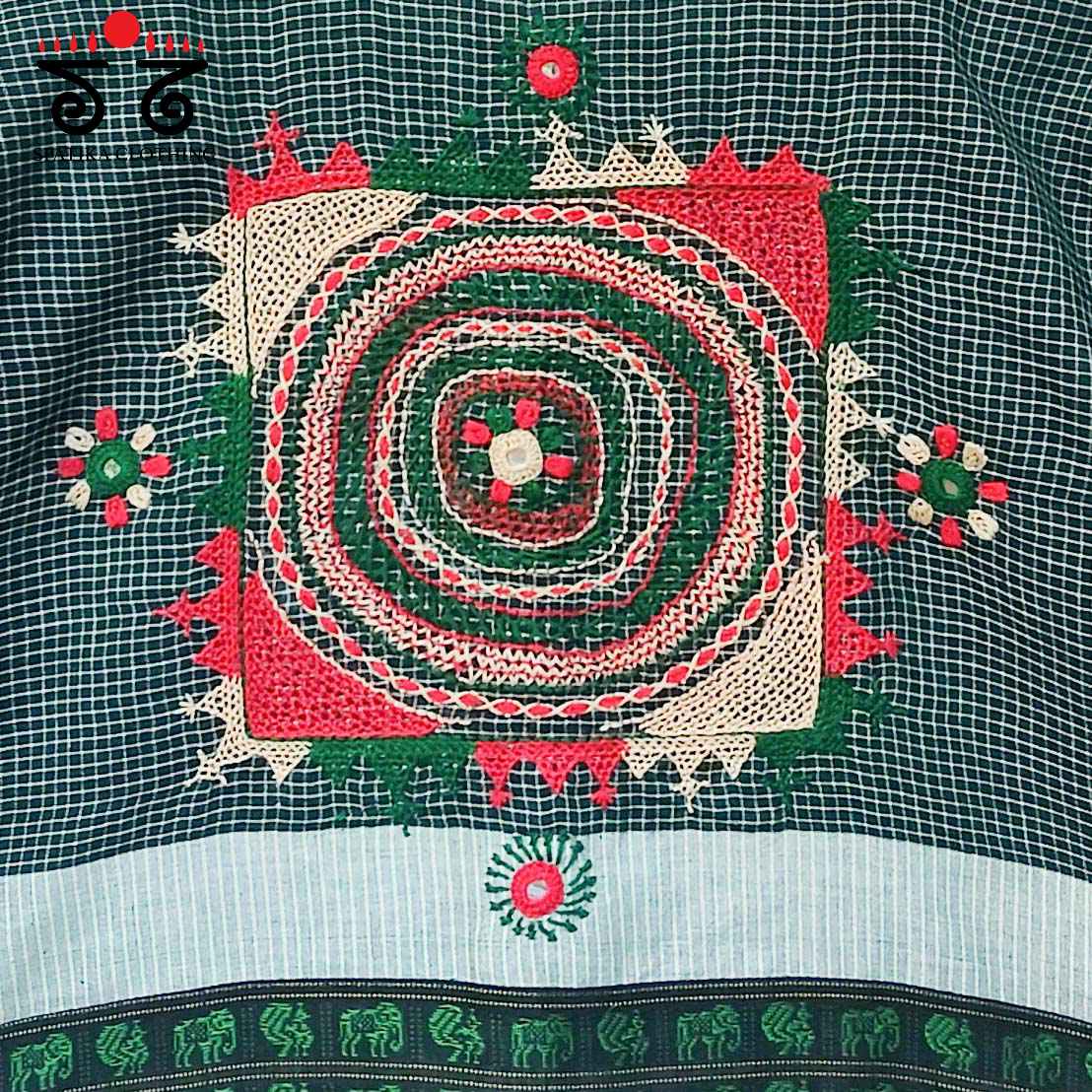 The Lambani Checkered Blouse