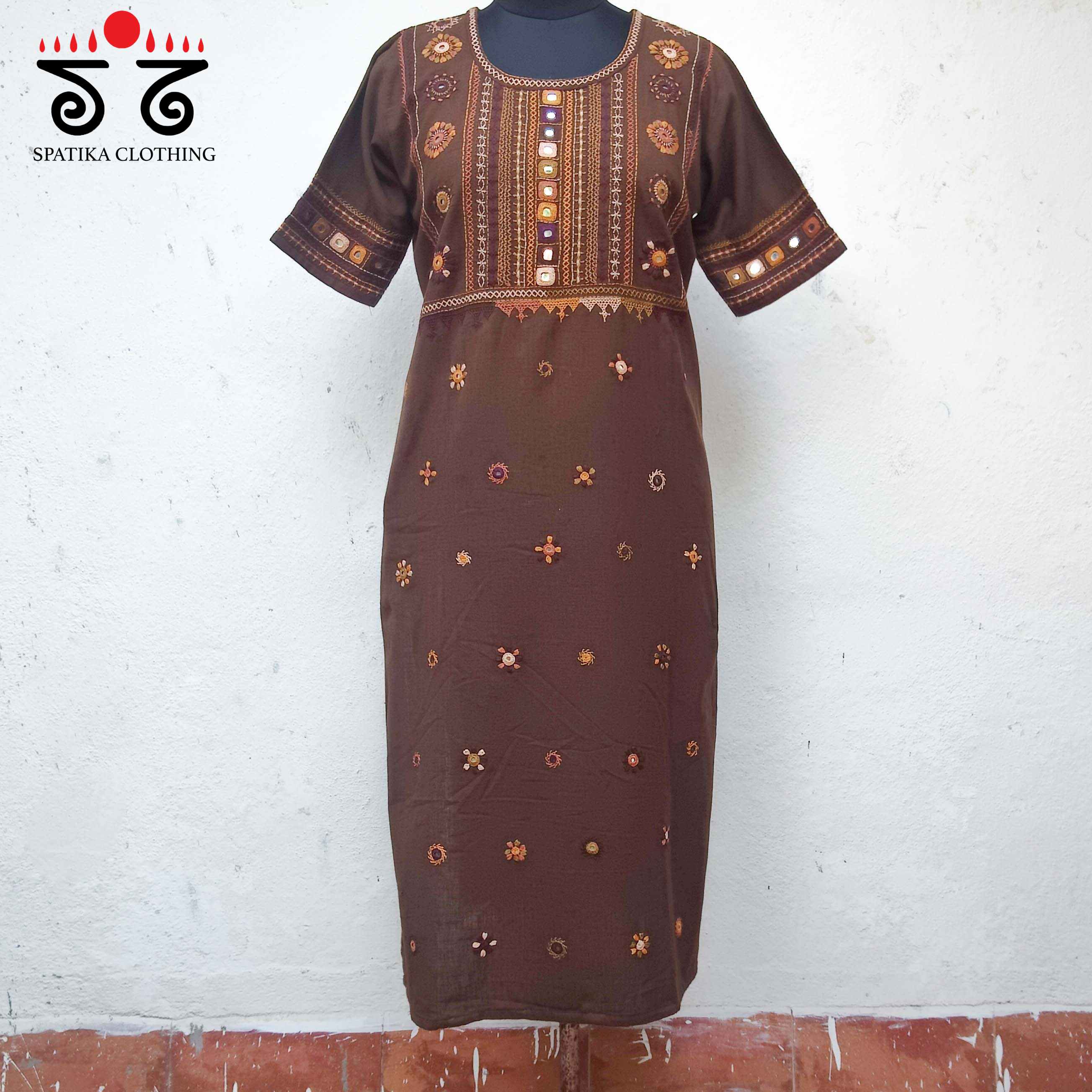 Lambani Hand Embroidered Kurta