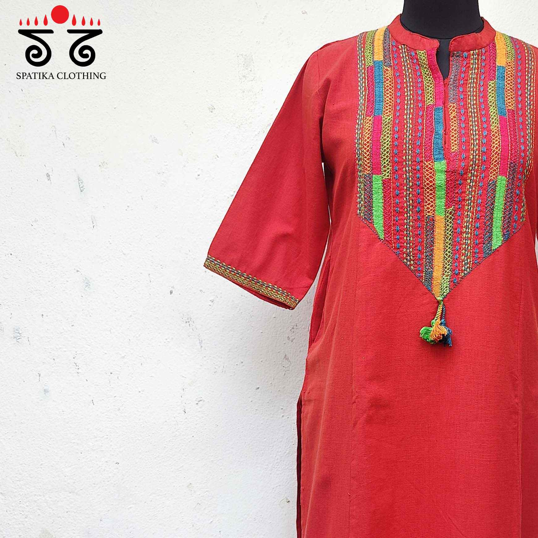 Lambani Hand Embroidered Kurta