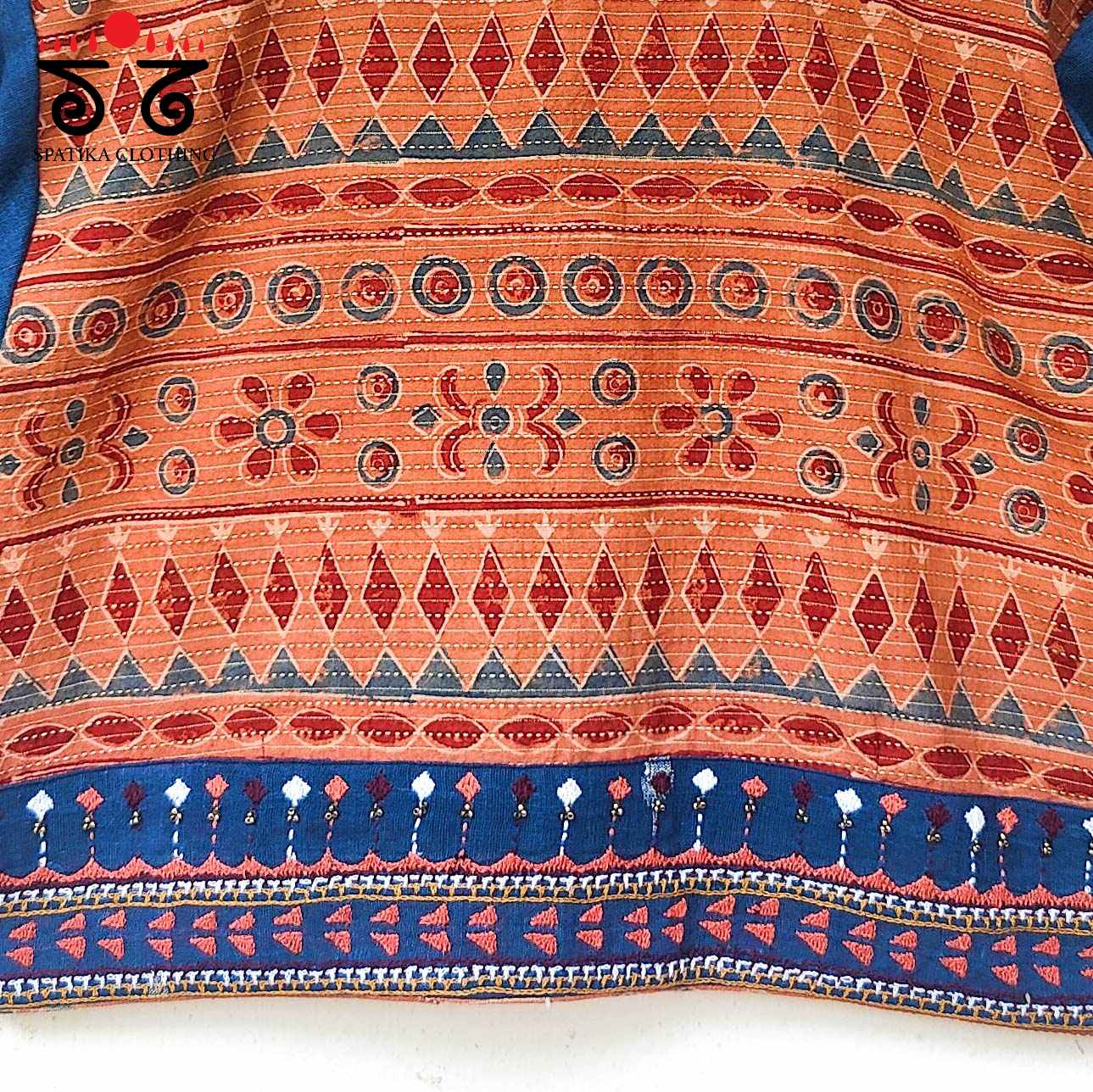 Ajrak Soof Blouse