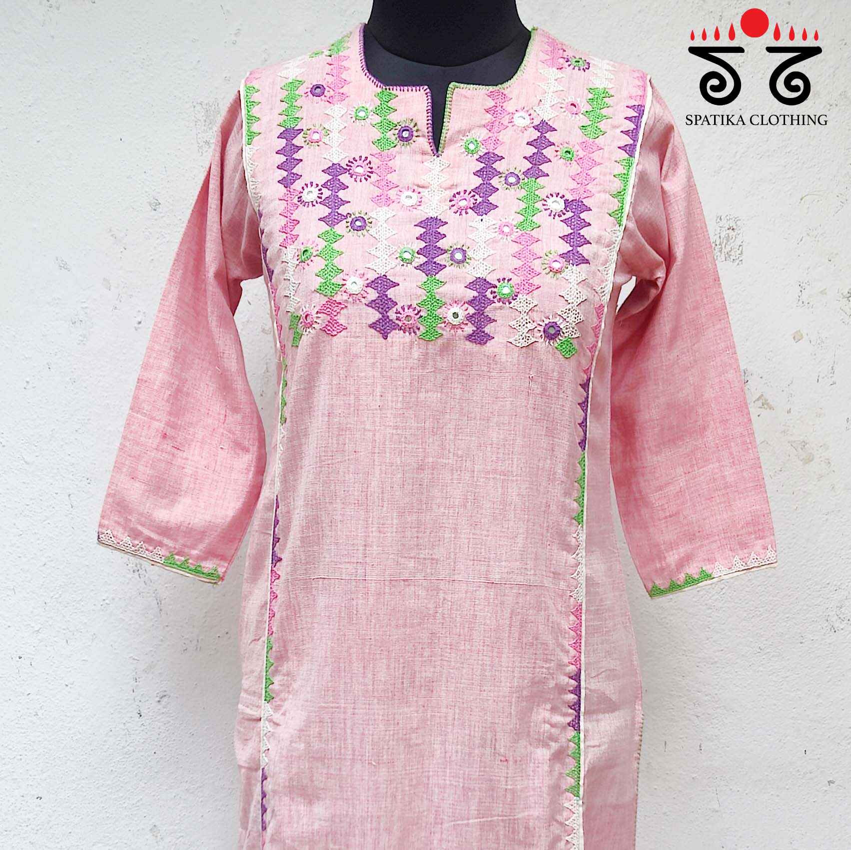 Lambani Hand Embroidered Kurta
