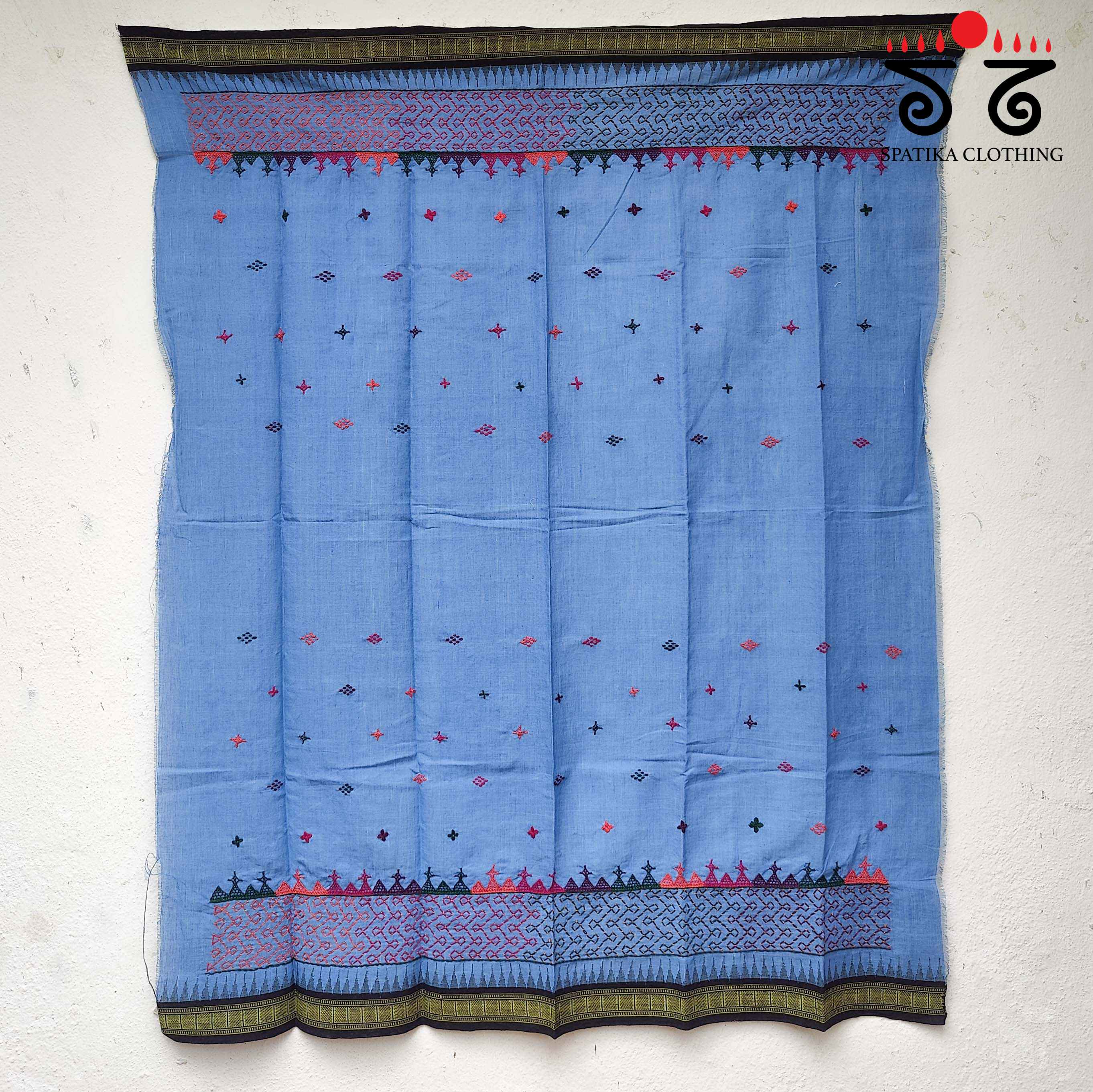 Lambani Hand-embroidered Blouse Fabric