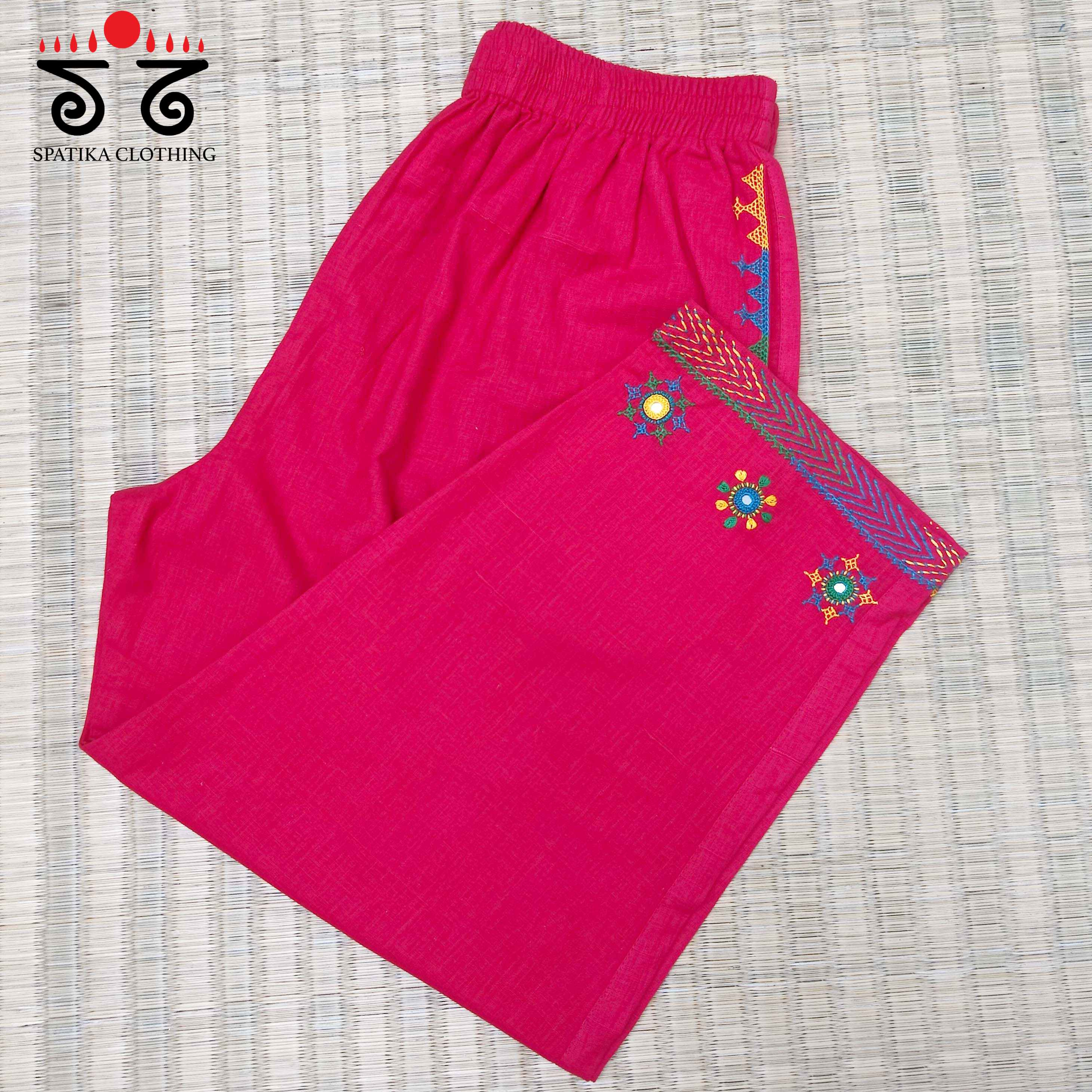 Lambani Hand Embroidered Women's Pant