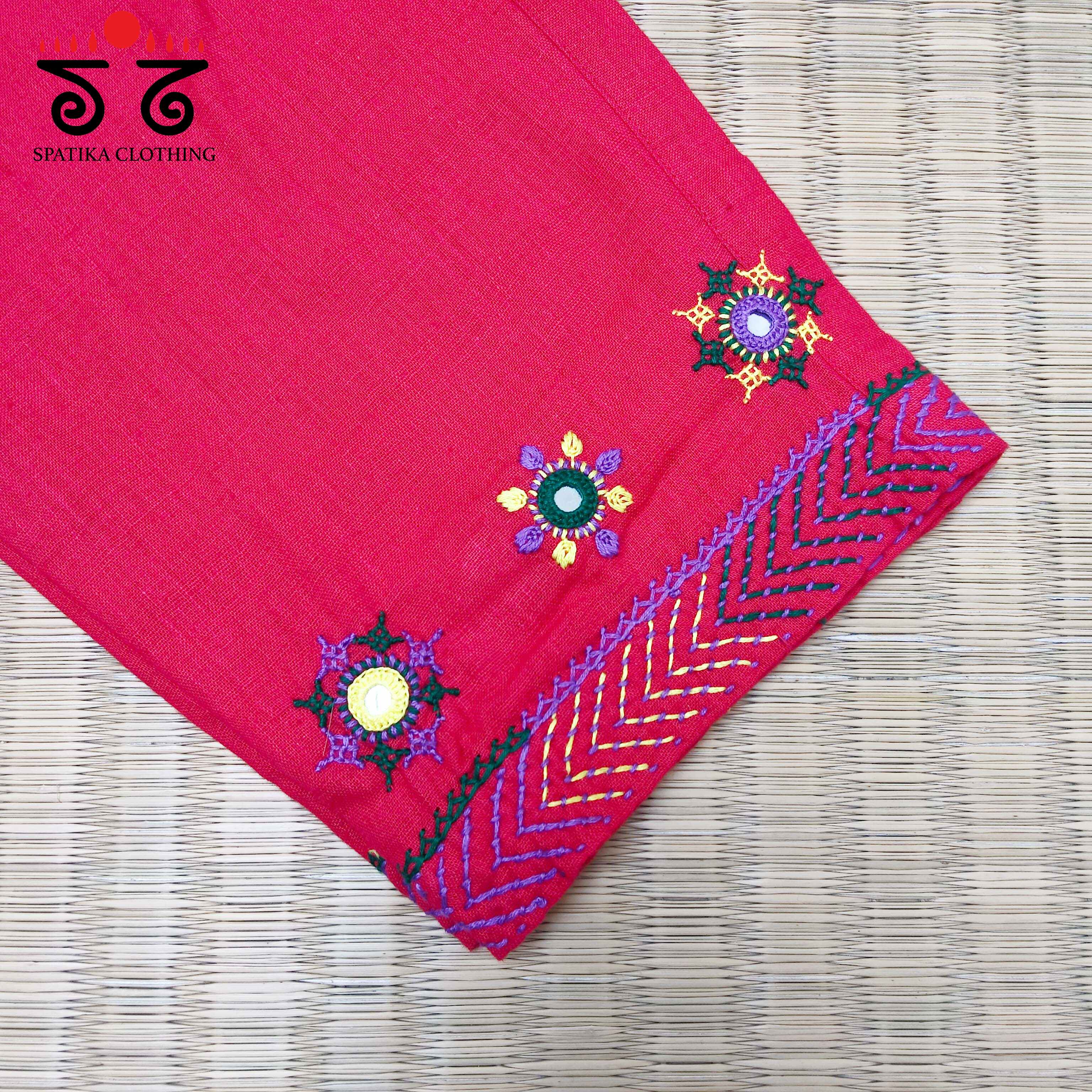 Lambani Hand Embroidered Women's Pant
