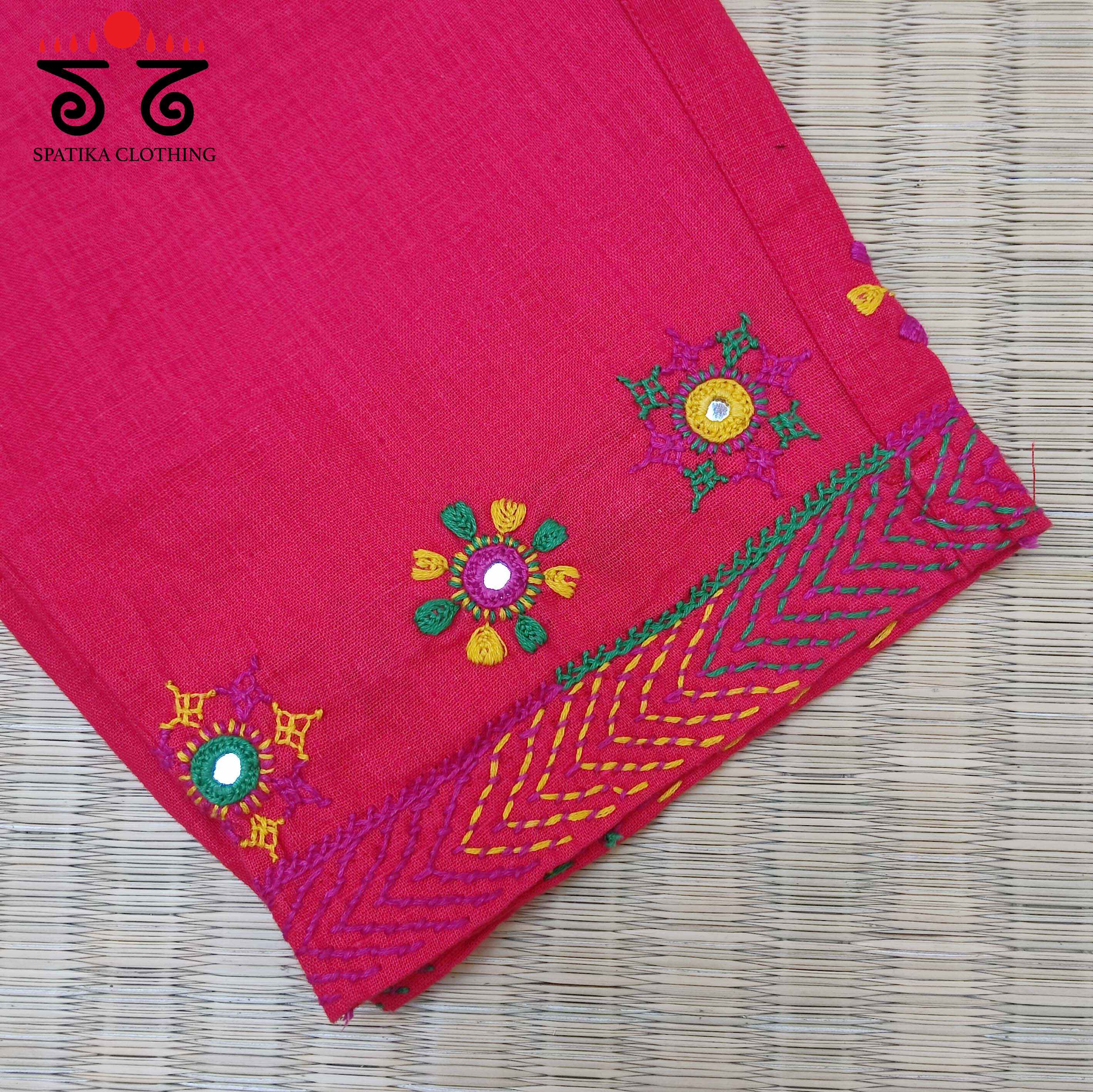 Lambani Hand Embroidered Women's Pant