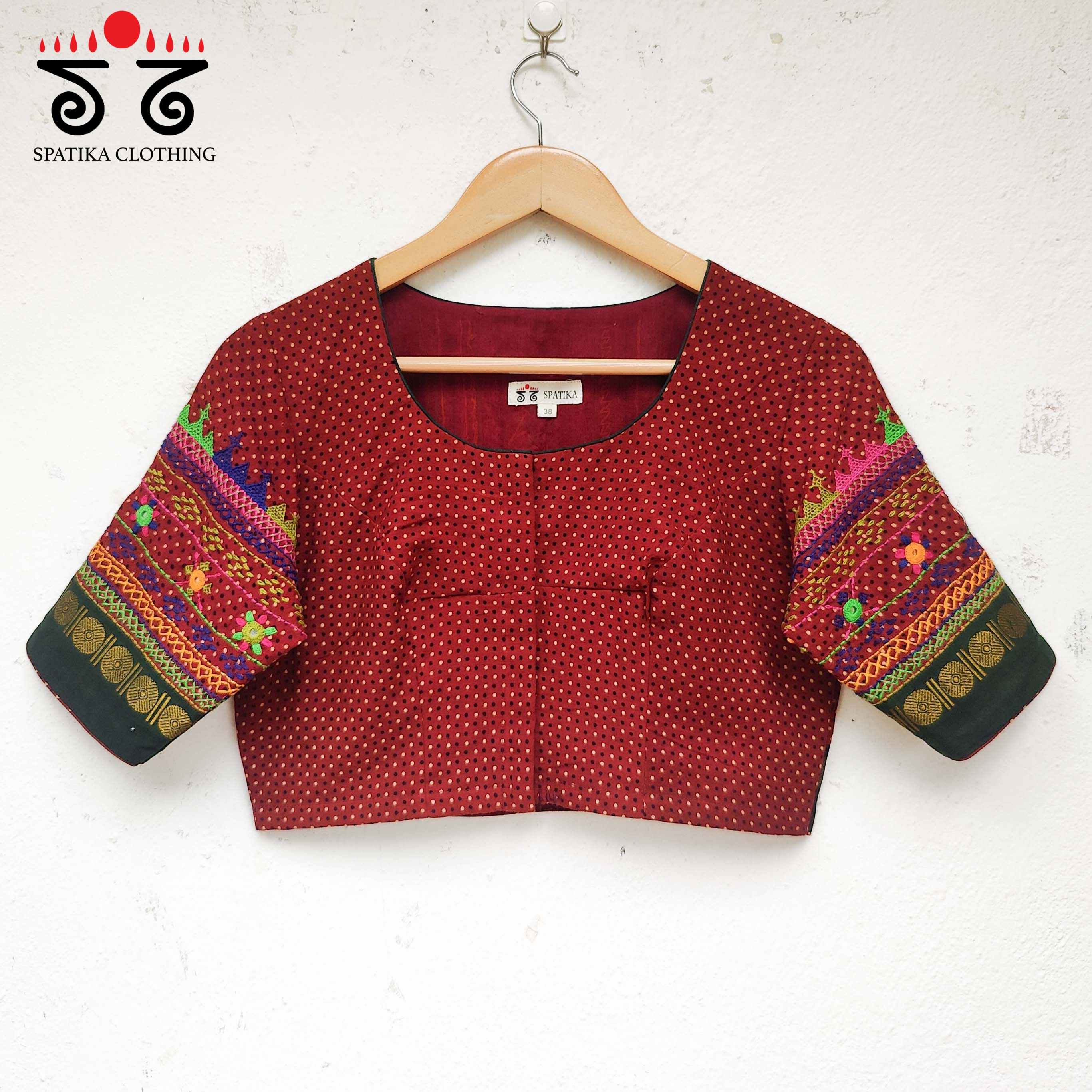 The Lambani - Ajrakh Blouse - Bestseller!