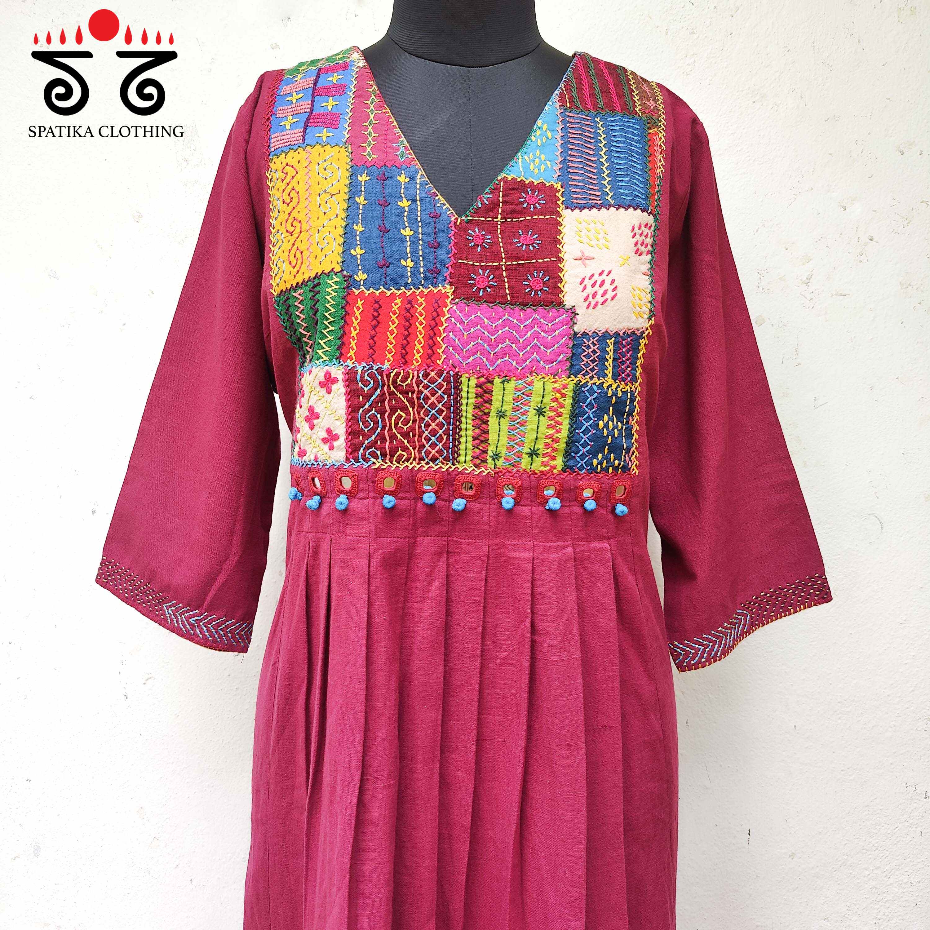 Lambani Hand Embroidered Kurta