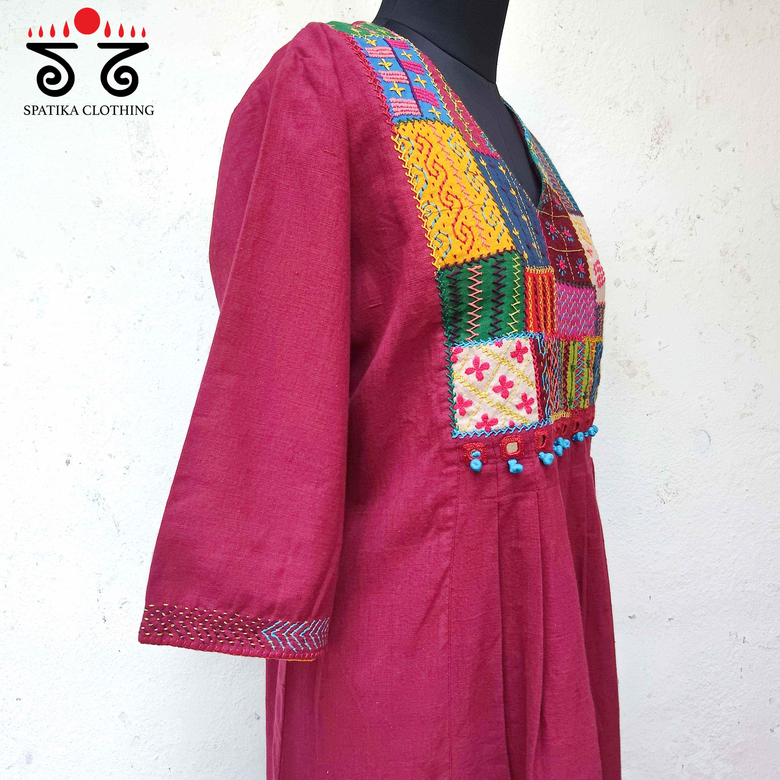 Lambani Hand Embroidered Kurta