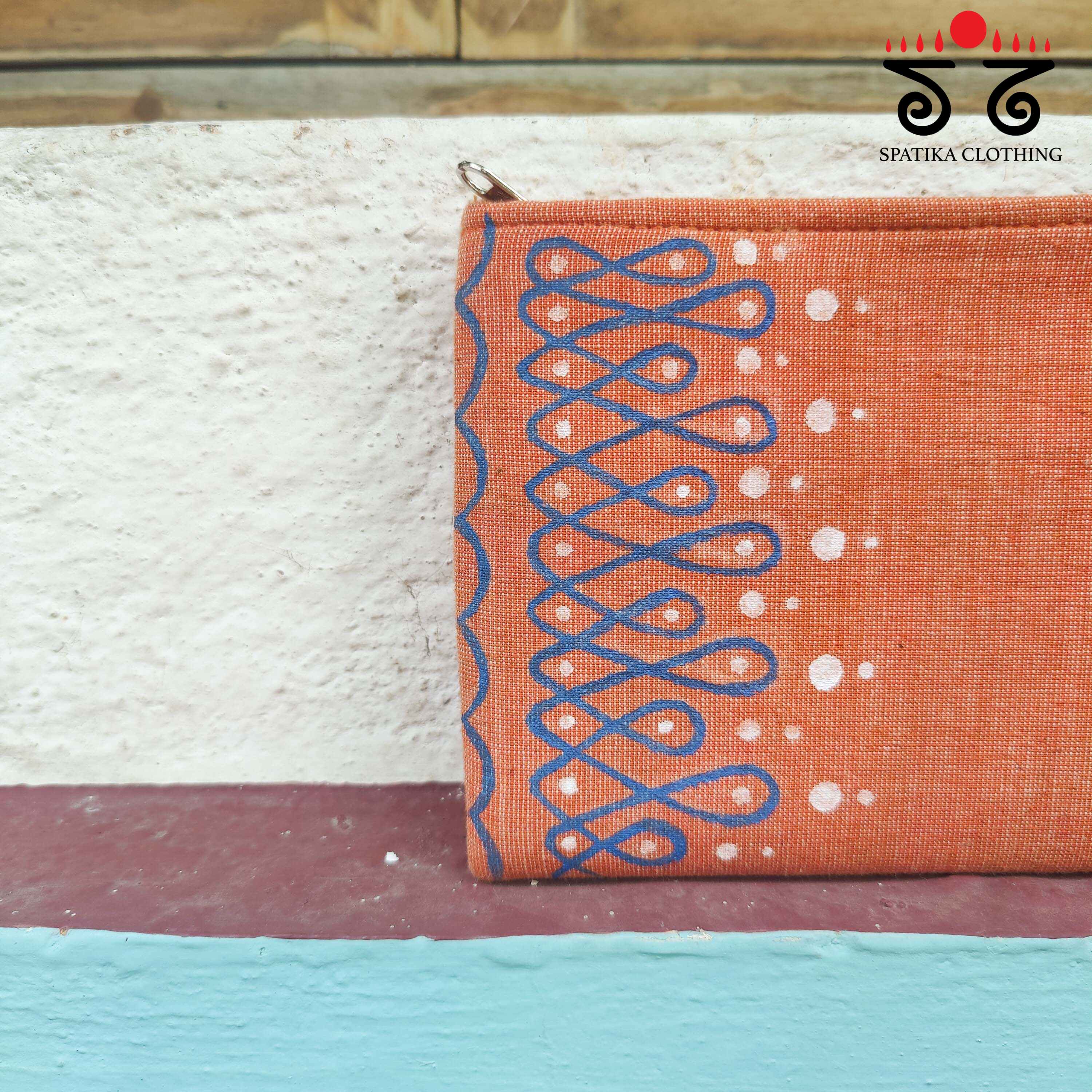 Kolam Hand Painted Purse - New!