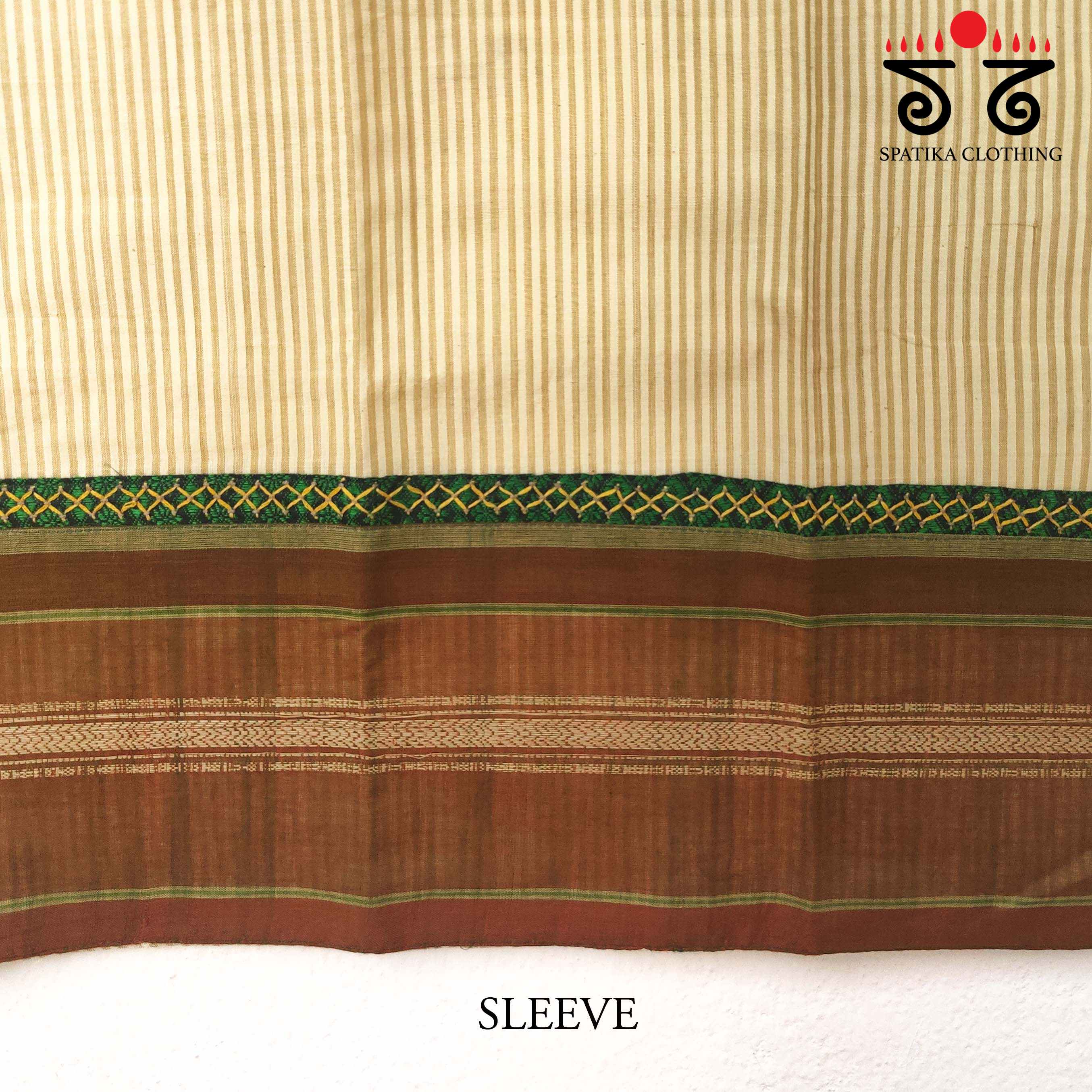 Chettinadu Hand Embroidered Blouse Fabric New!