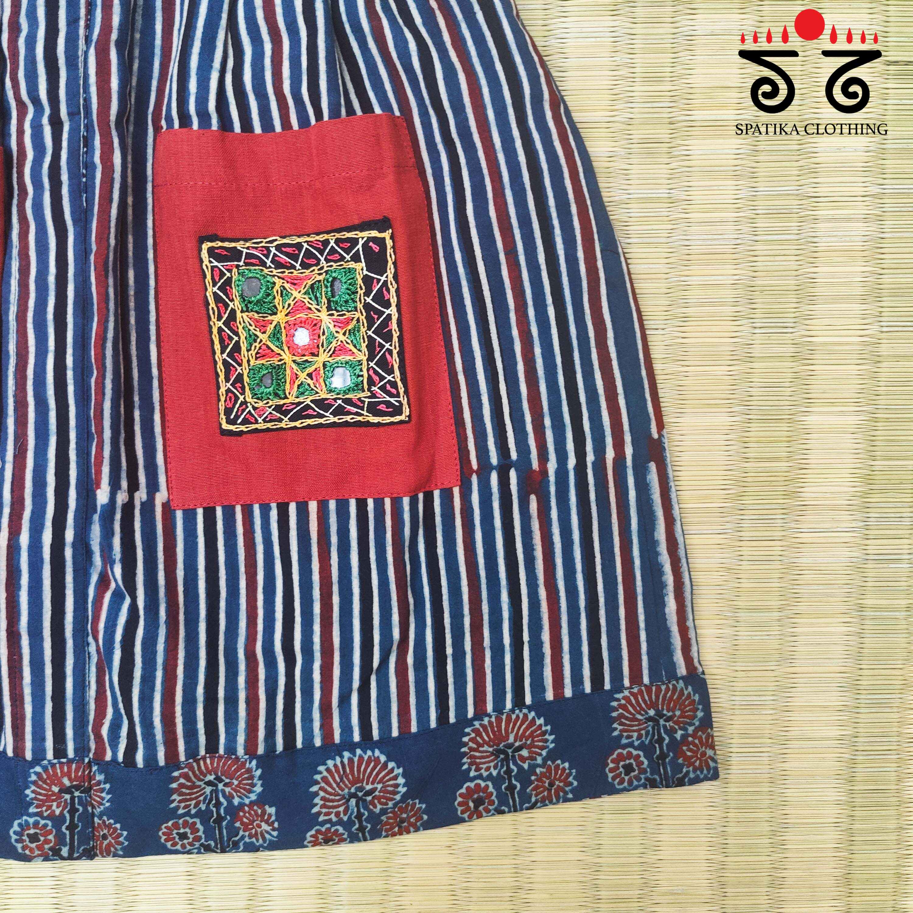 Handcrafted kids frock - New!