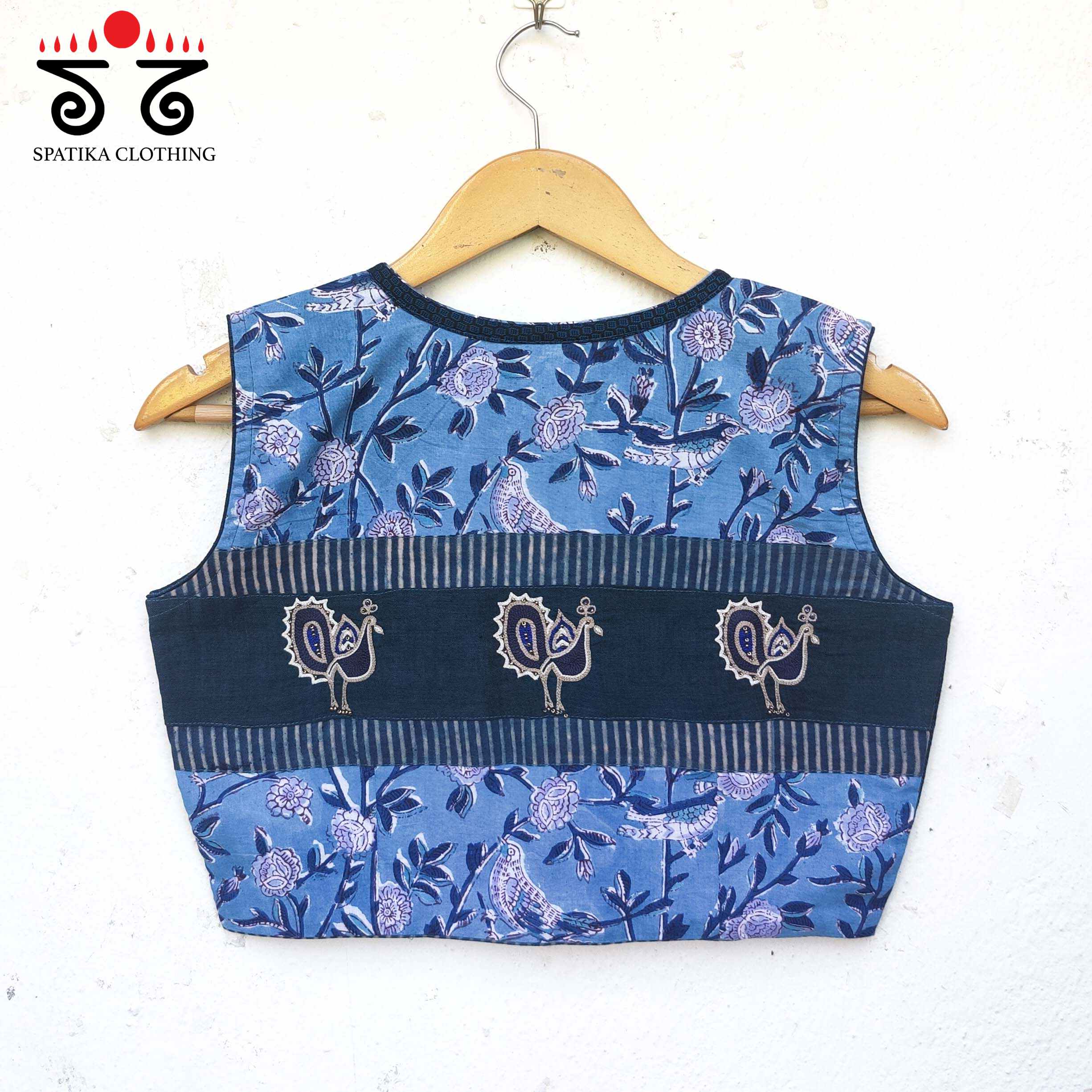 Bagru Morni Blouse - Sleeveless!