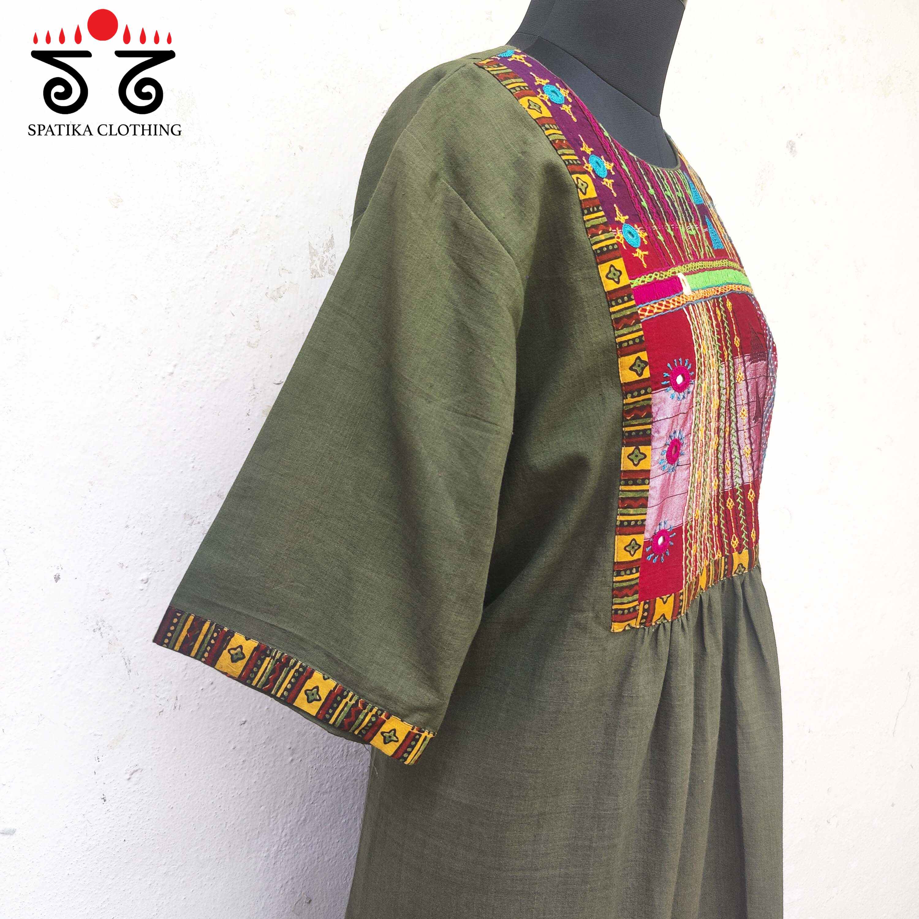 Ilkal Hand Embroidered Kurta