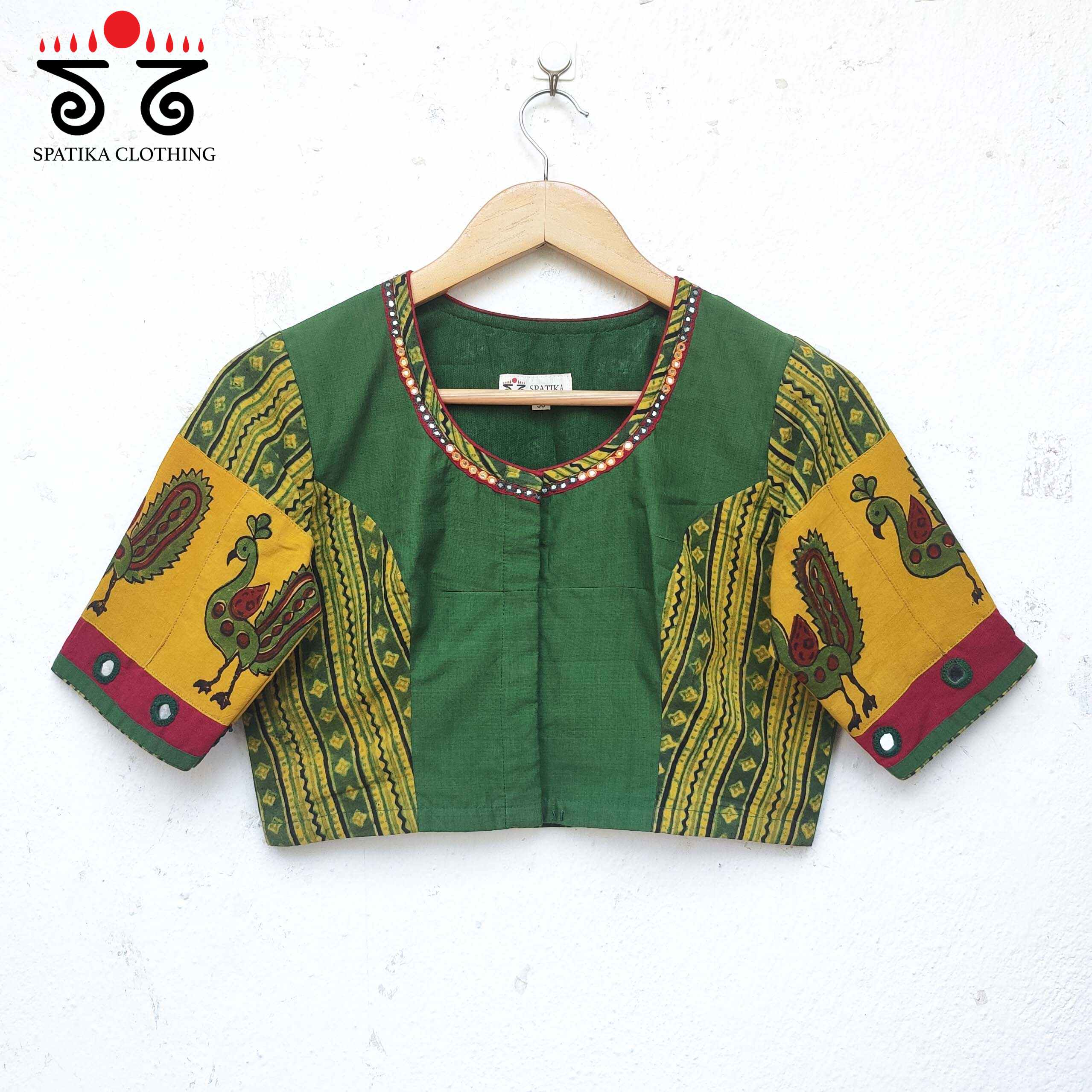 The Morni - Mirror work Blouse