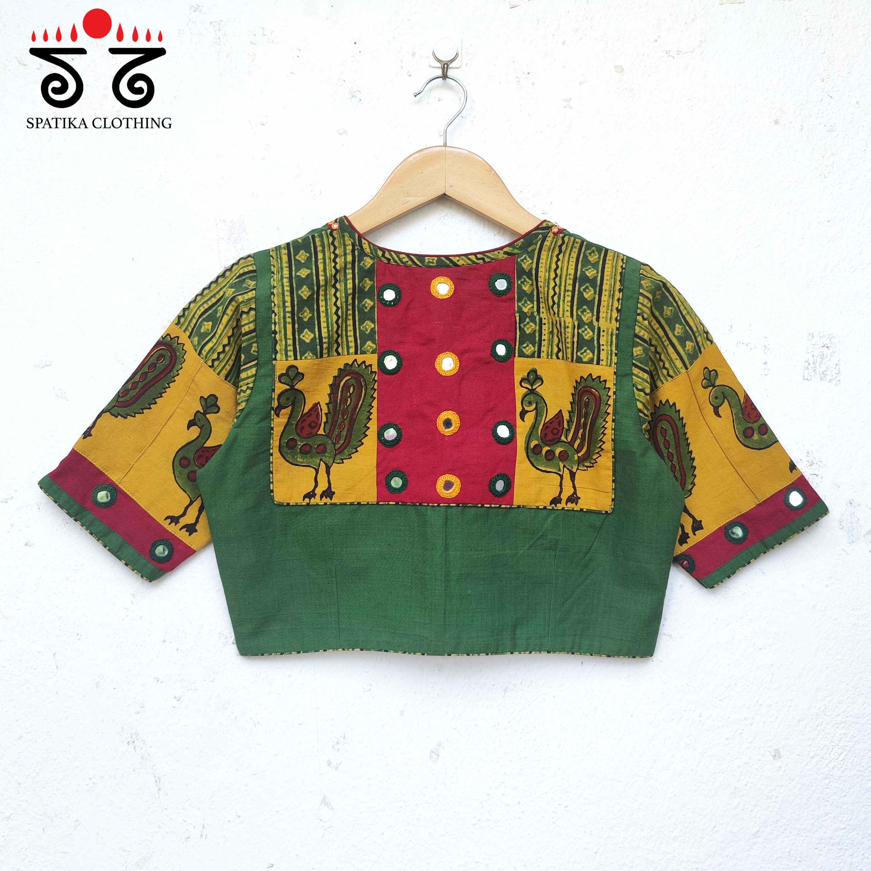 The Morni - Mirror work Blouse