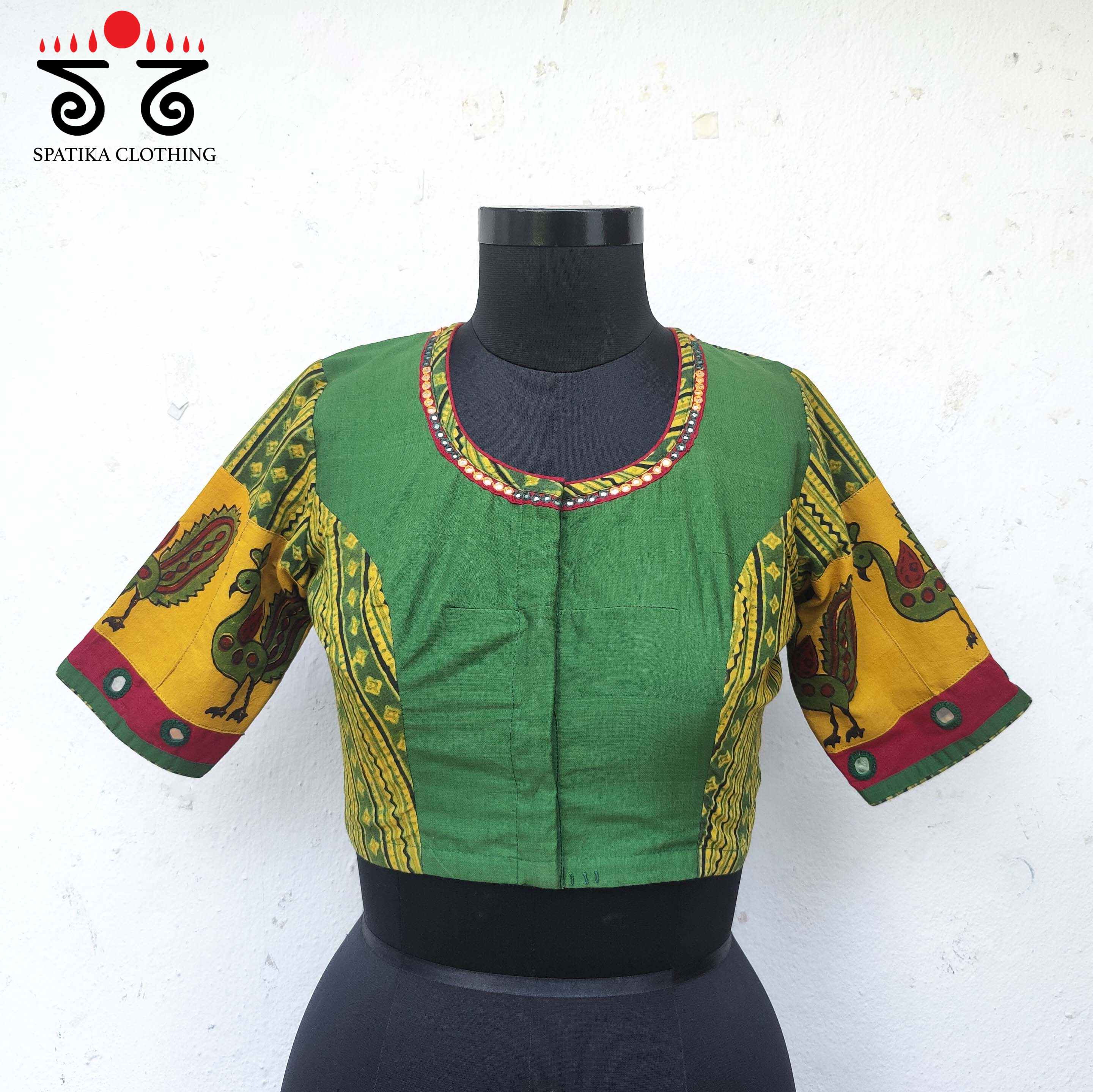 The Morni - Mirror work Blouse