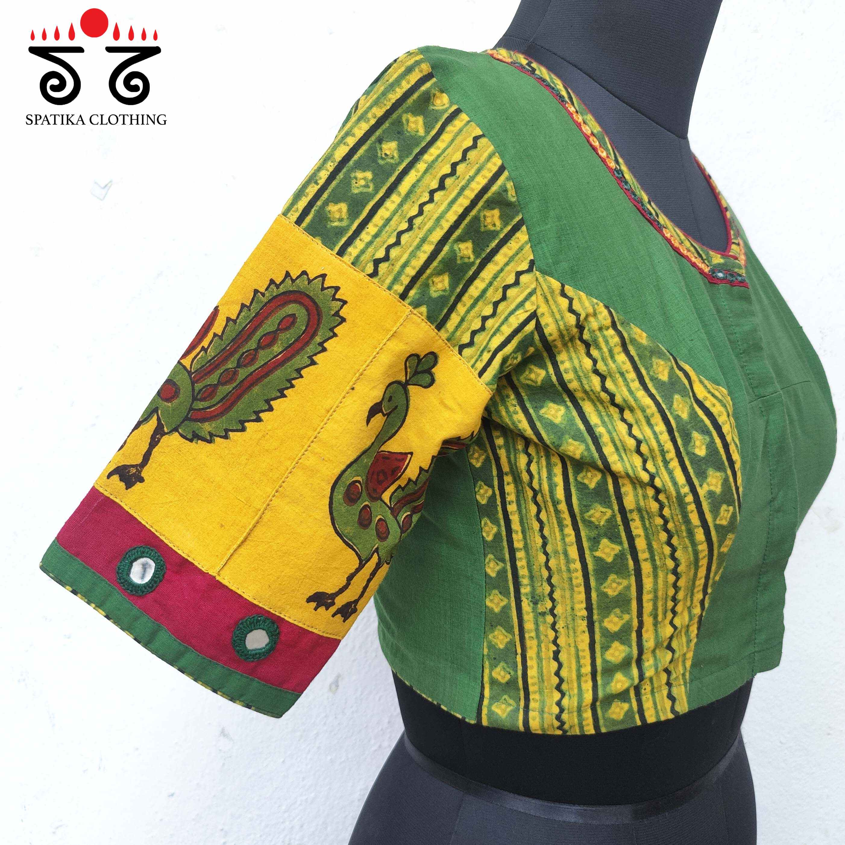 The Morni - Mirror work Blouse