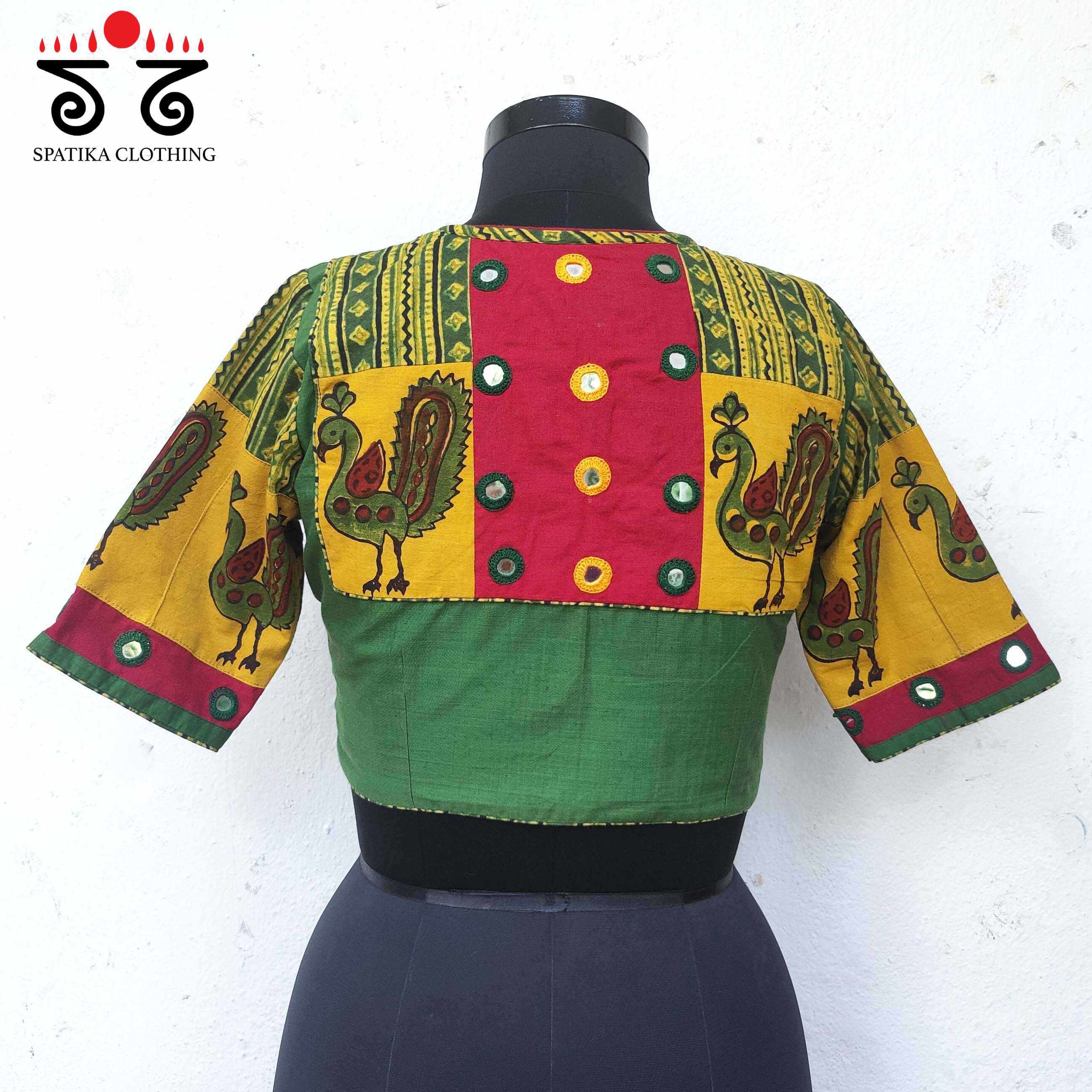 The Morni - Mirror work Blouse