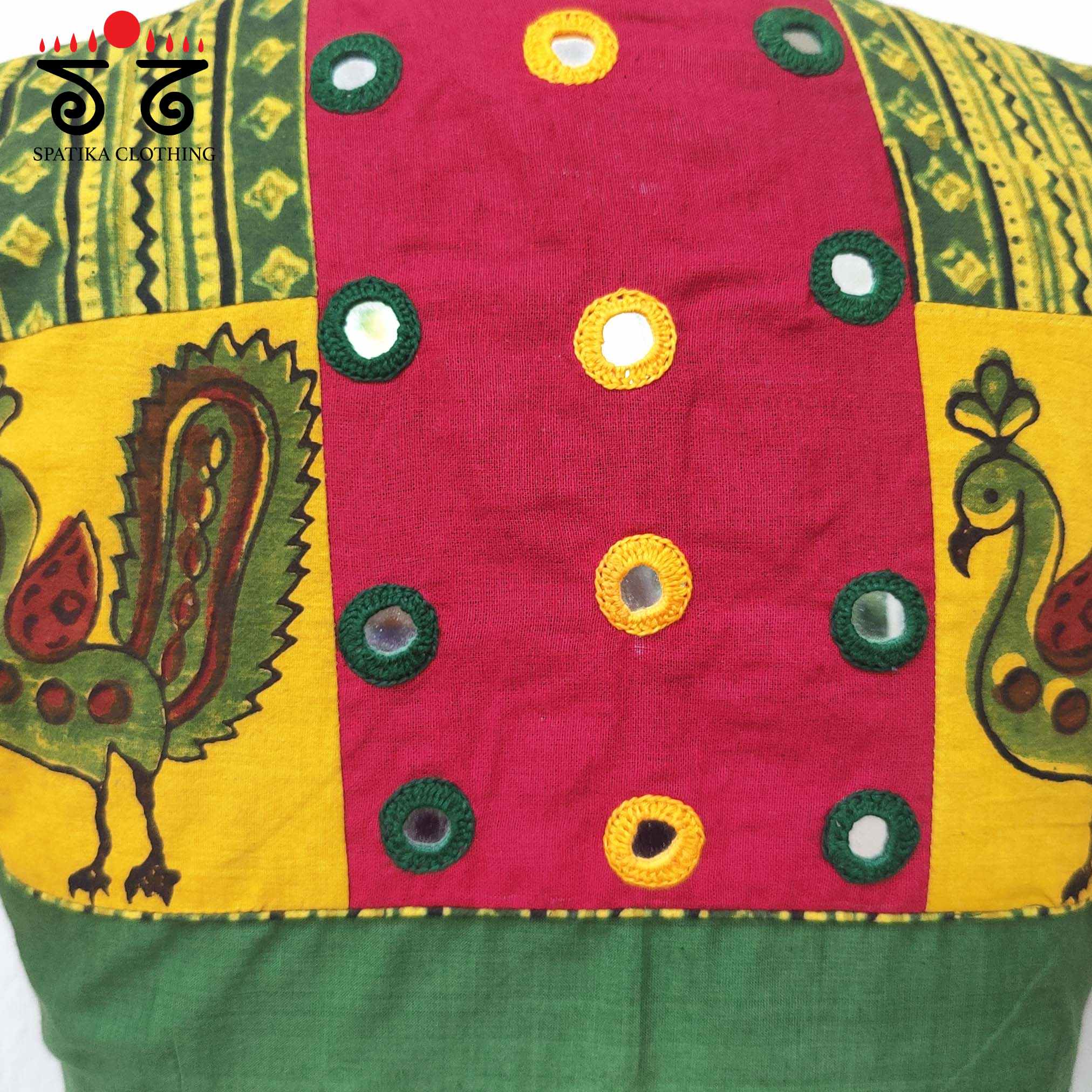 The Morni - Mirror work Blouse