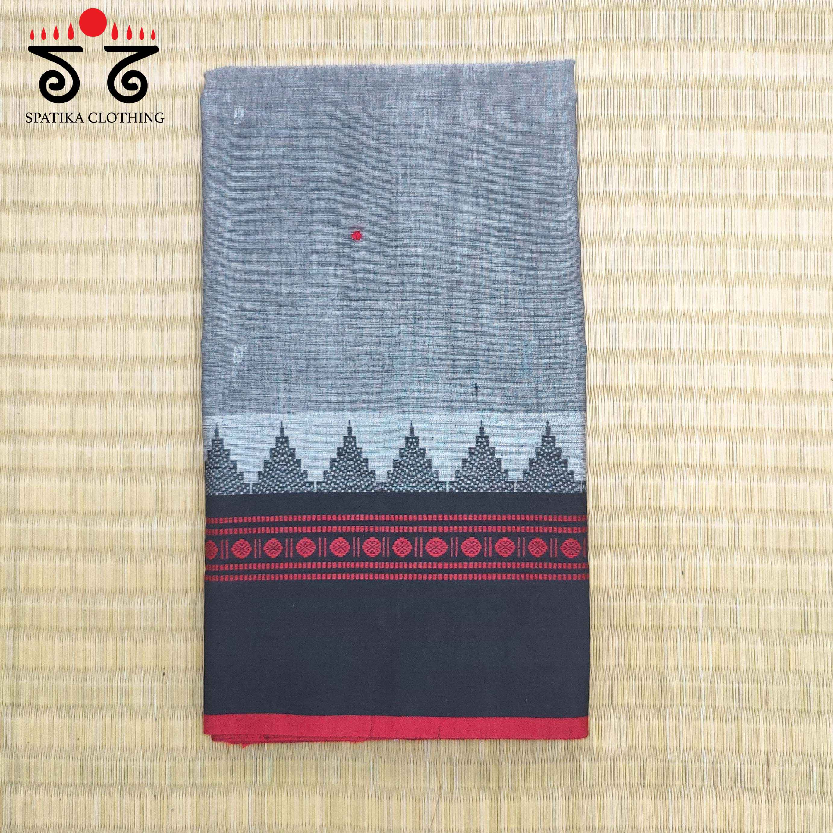 Begampur Handwoven Cotton Saree New!