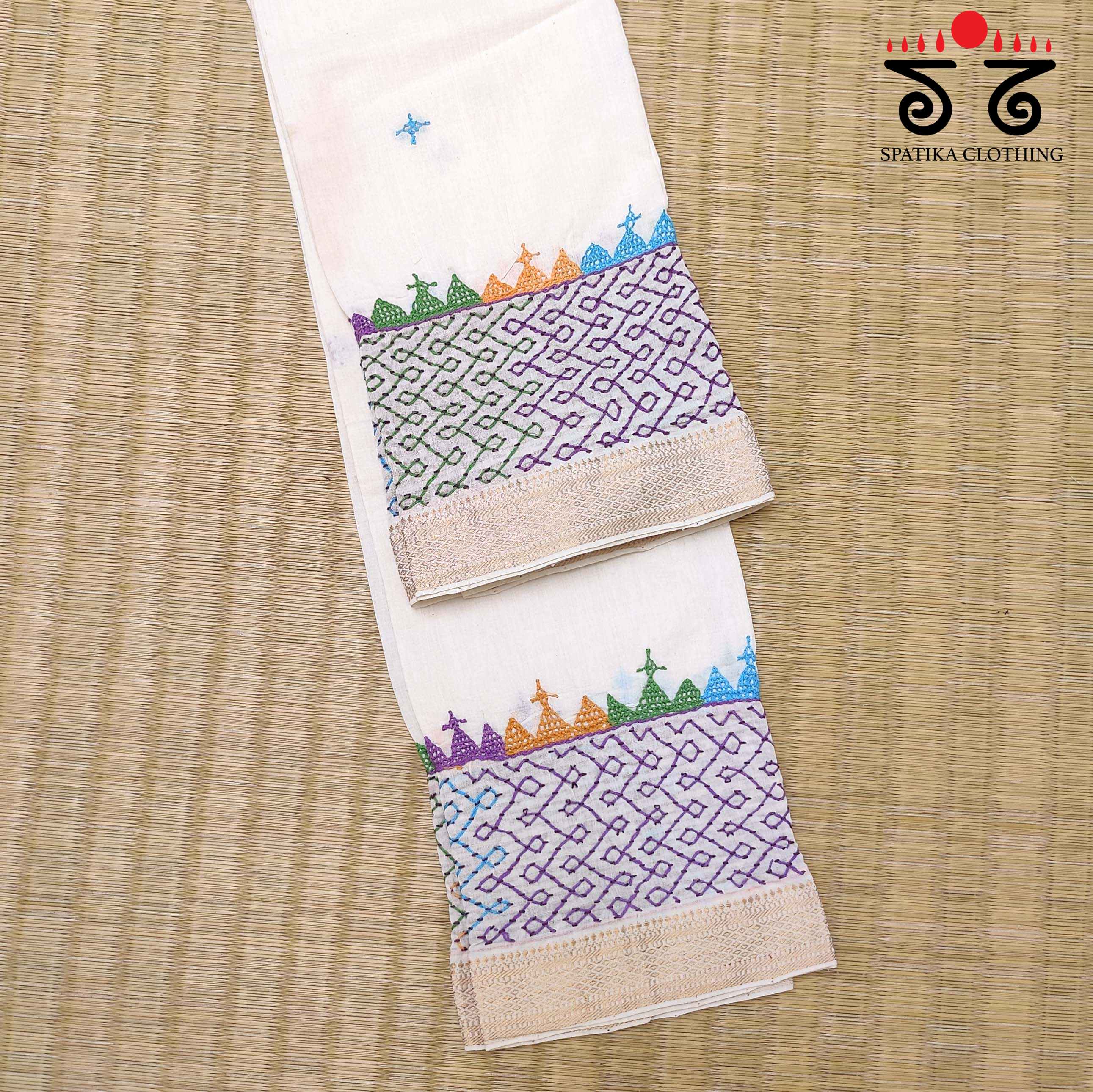 Lambani Hand-embroidered Blouse Fabric