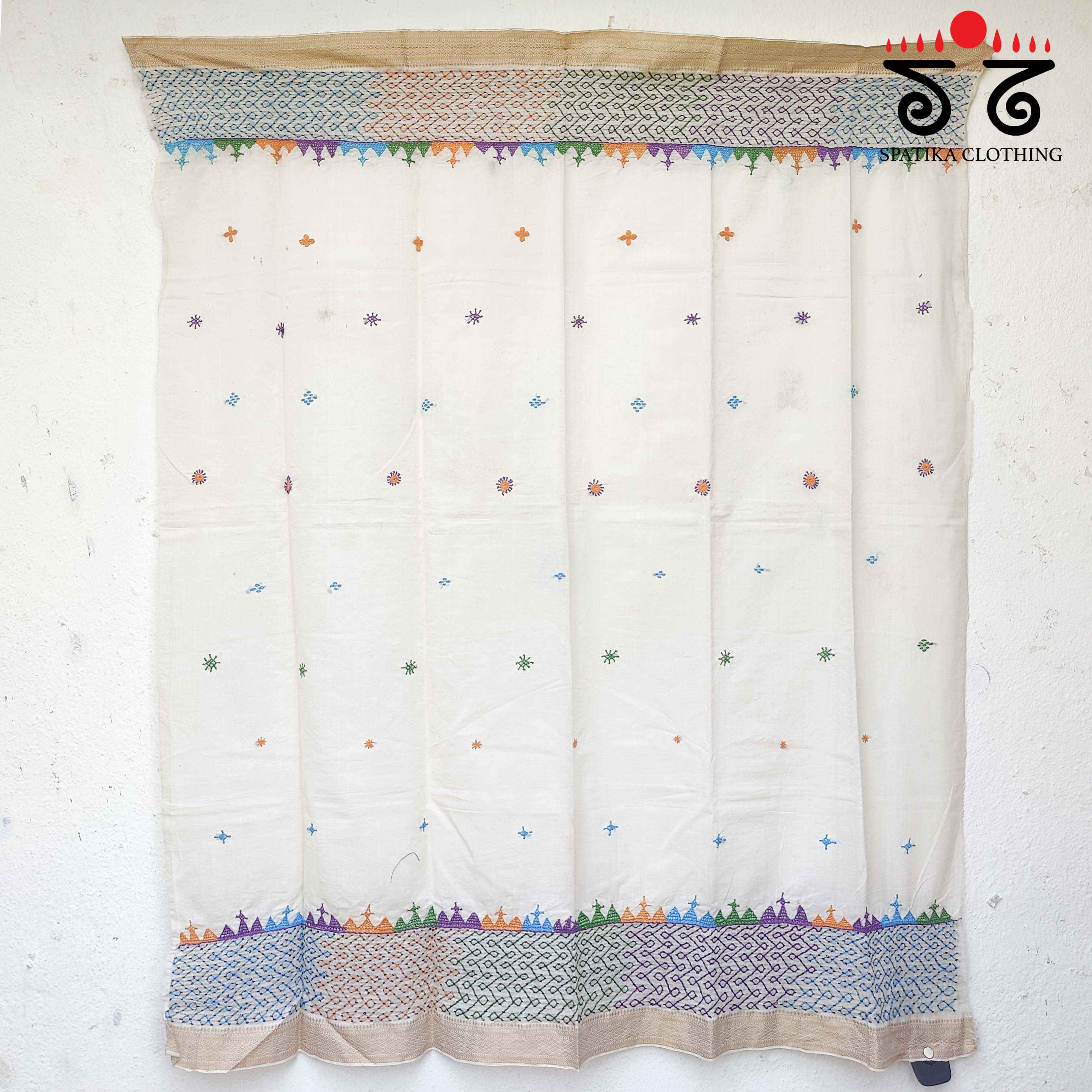 Lambani Hand-embroidered Blouse Fabric